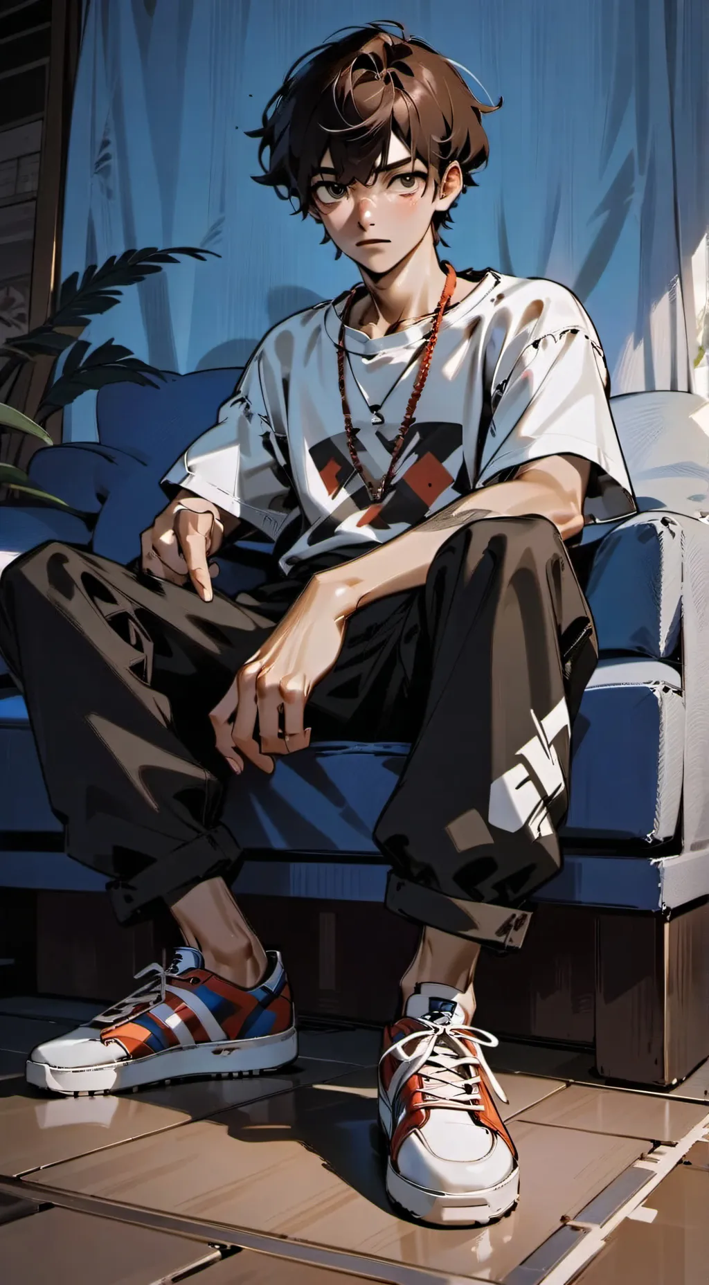 ai character: Max background