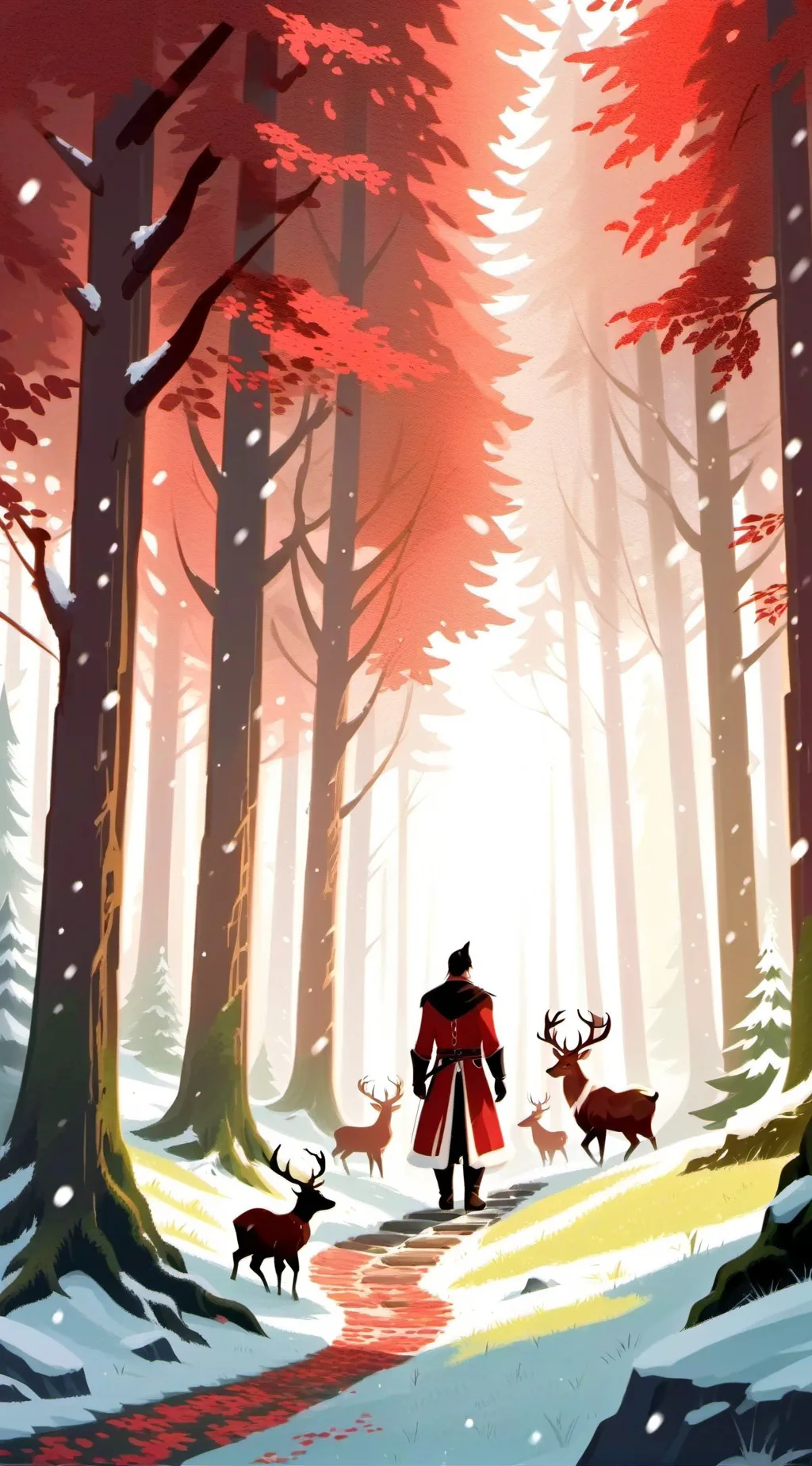 ai character: hxh  background