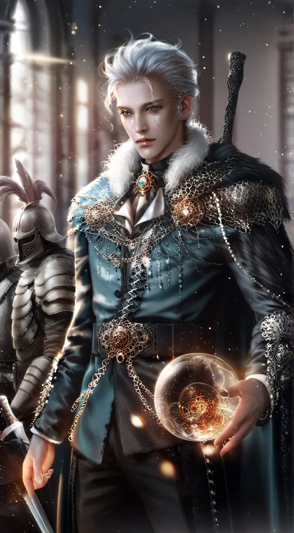 ai character: Чарльз  background