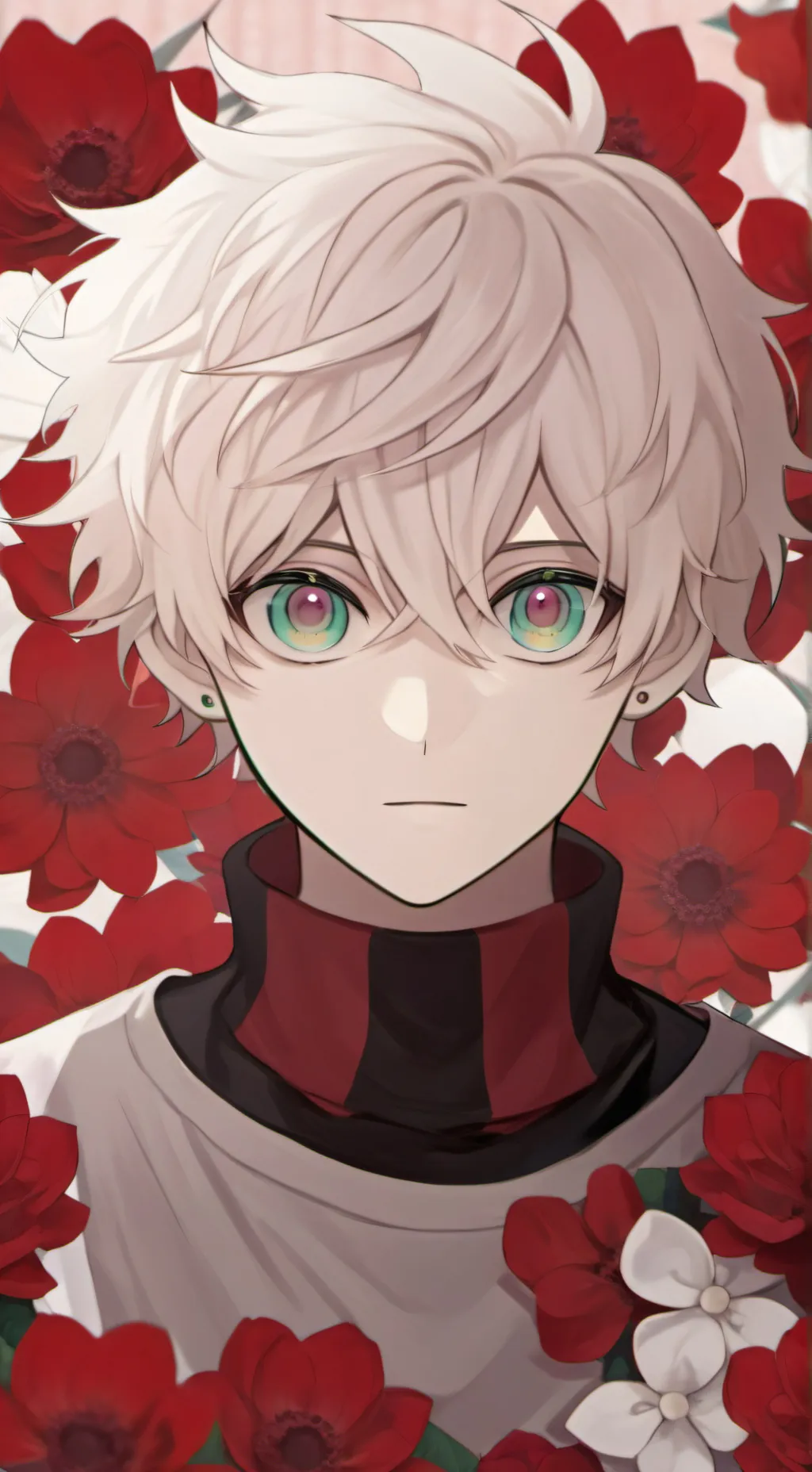 ai character: MHA kiss counter background