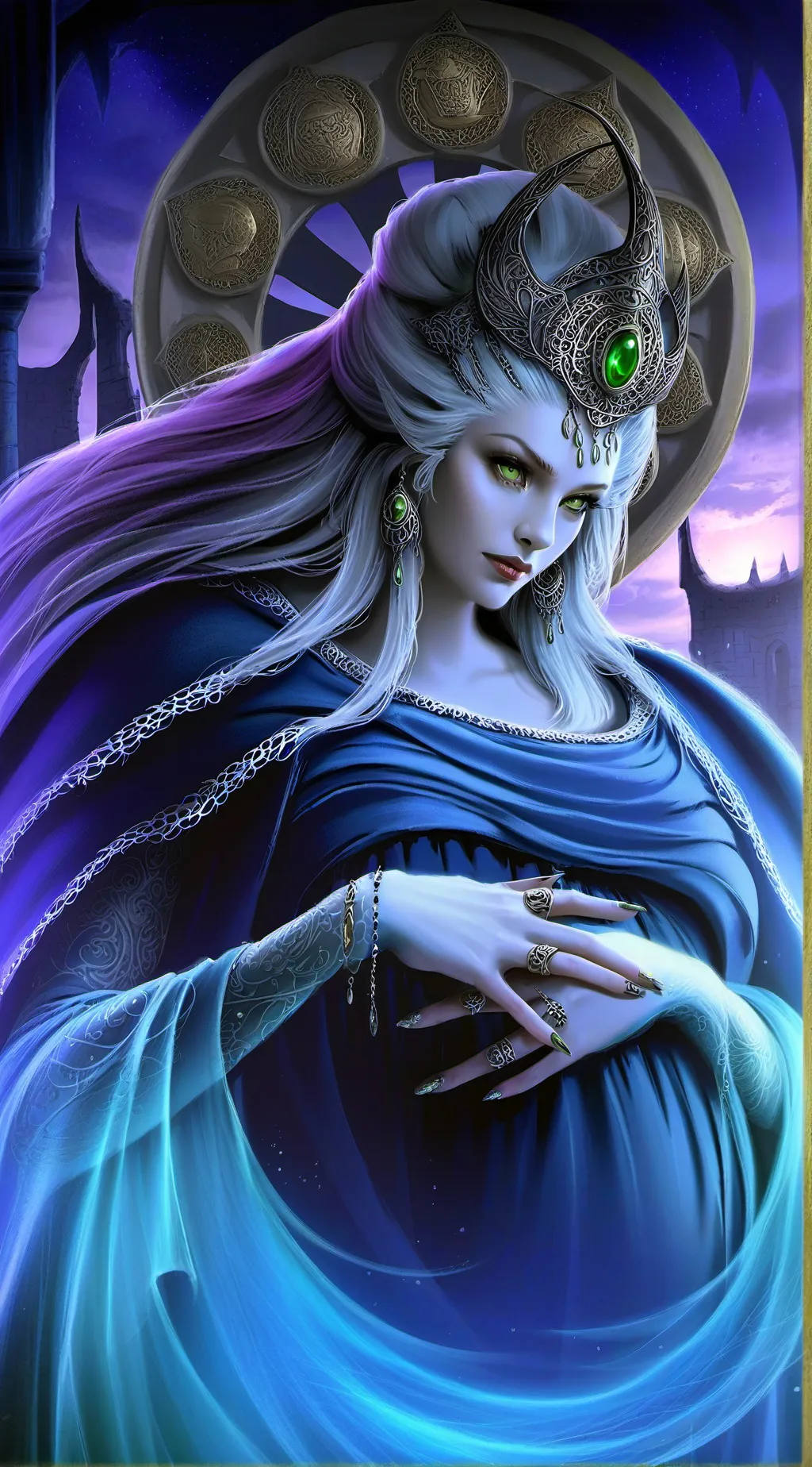 ai character: Siren  background