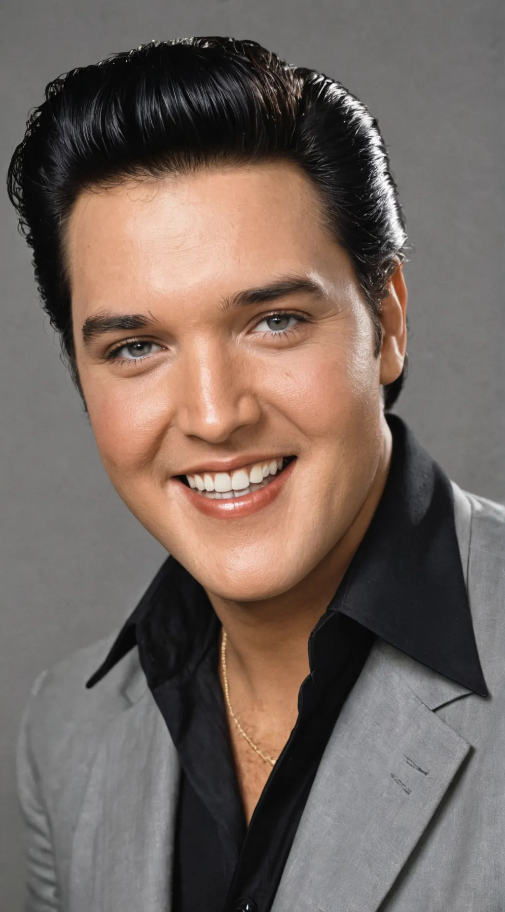 ai character: Elvis Presley background