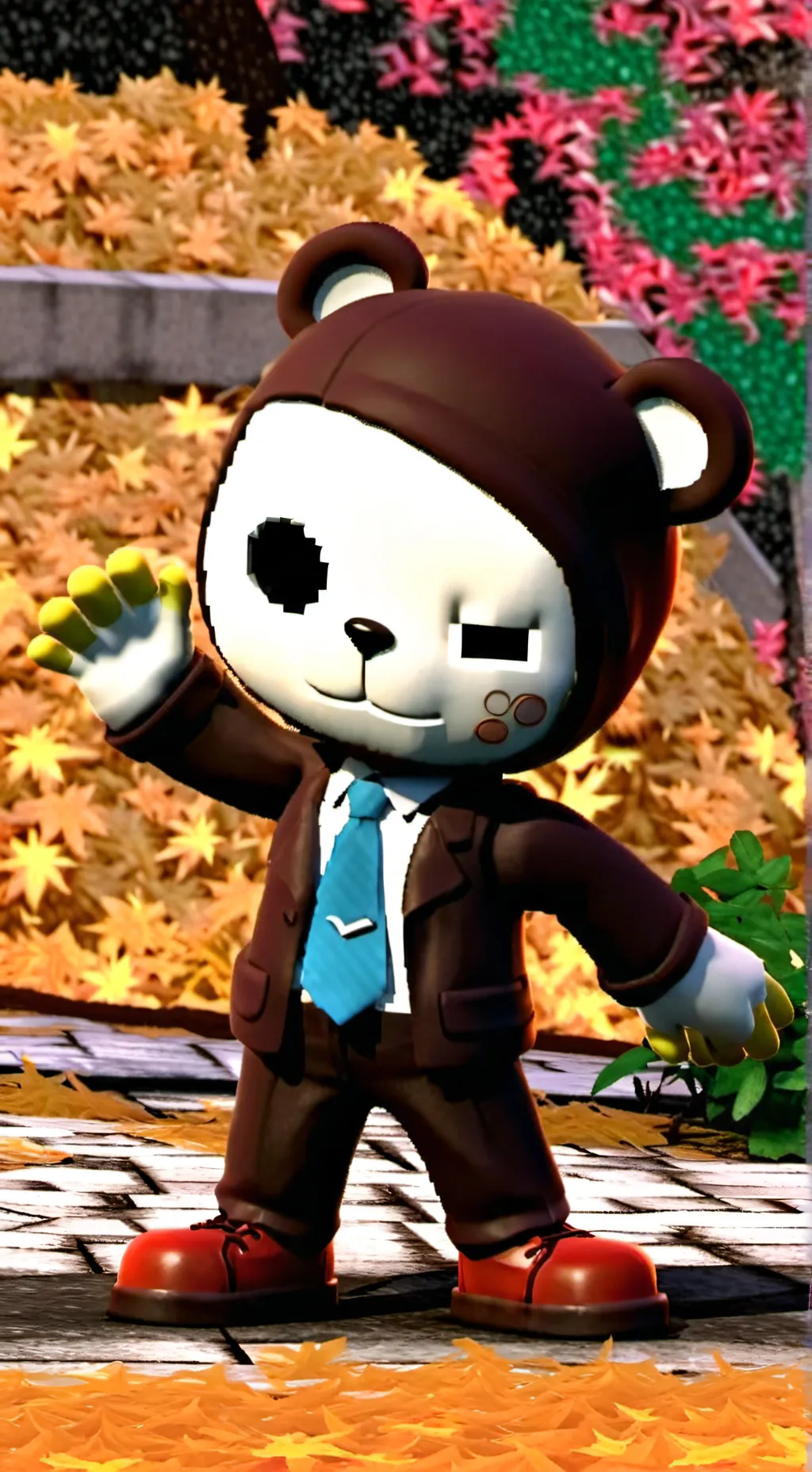 ai character: murder drones sus background