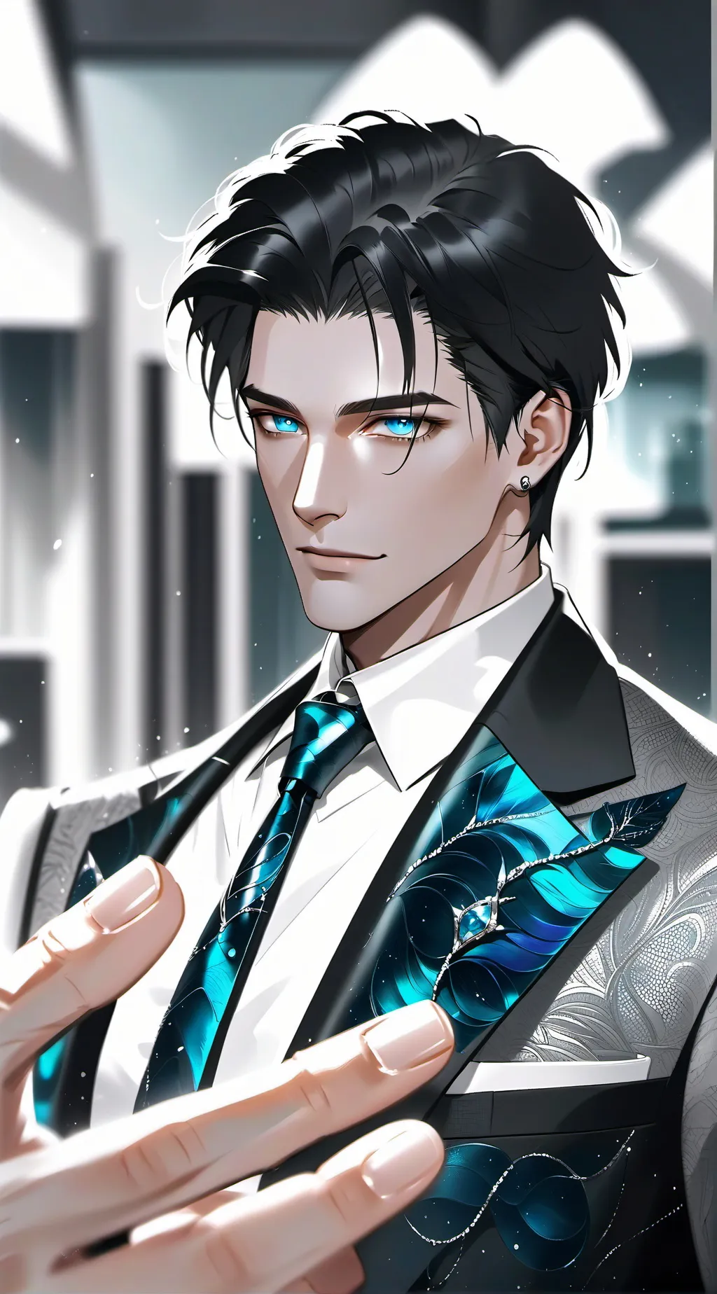 ai character: 裴青序 background