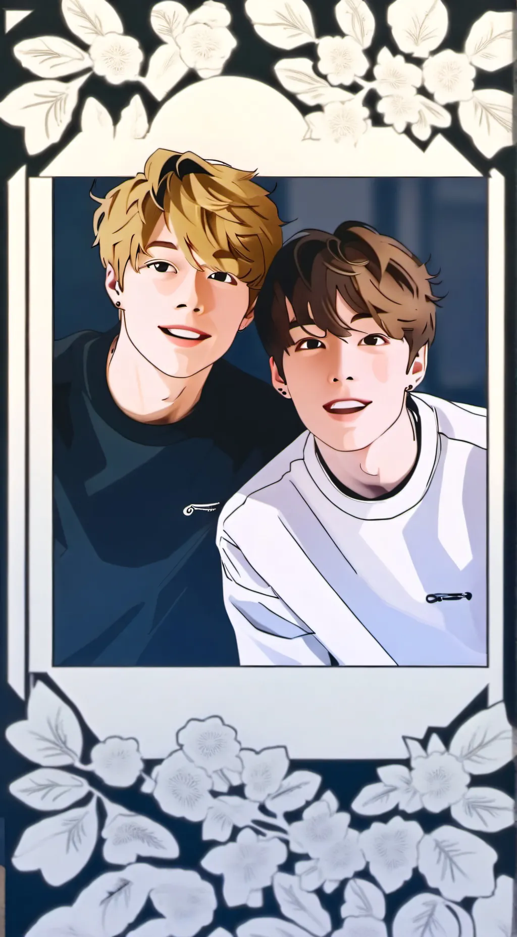 ai character: sam and colby  background