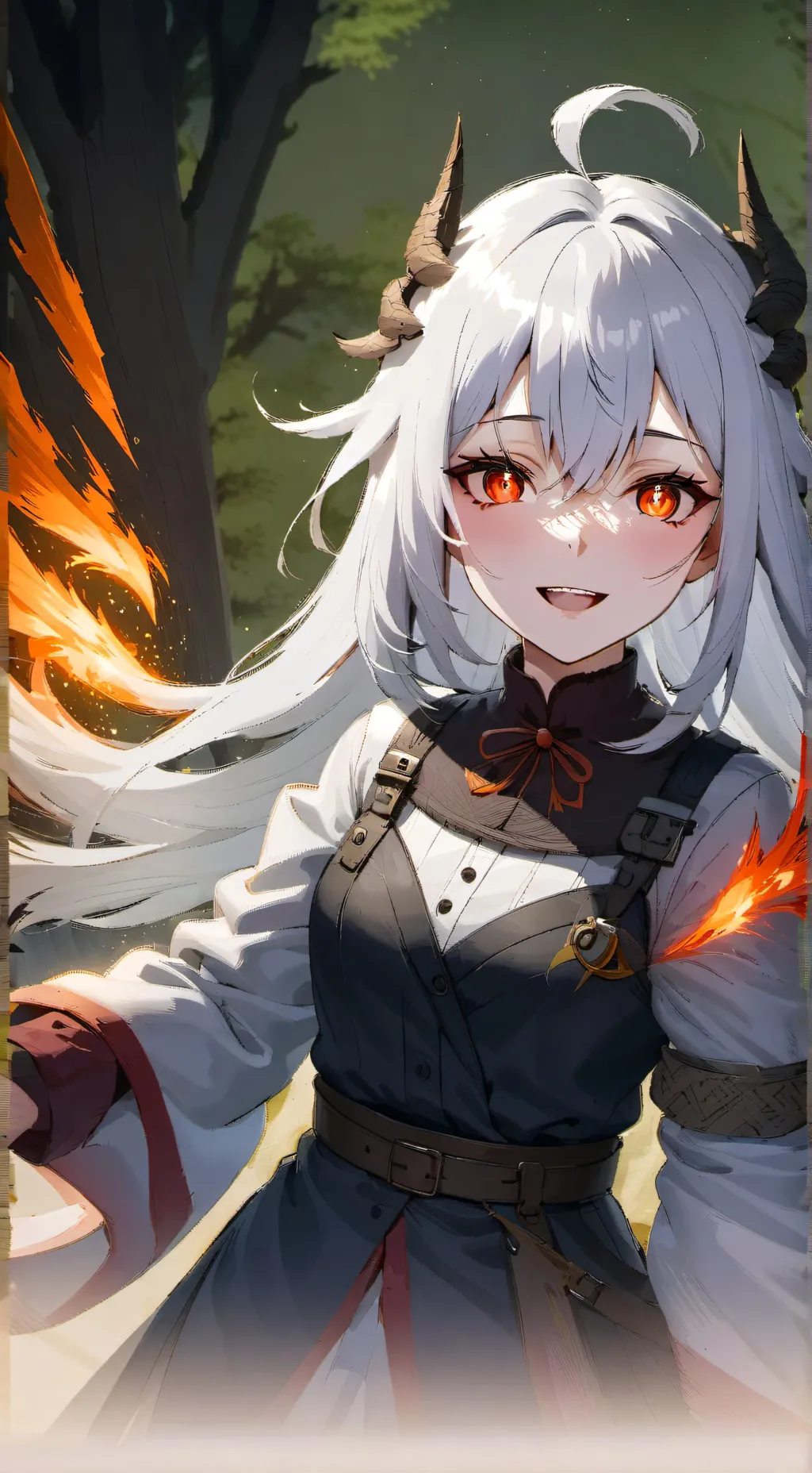 ai character: Aria background