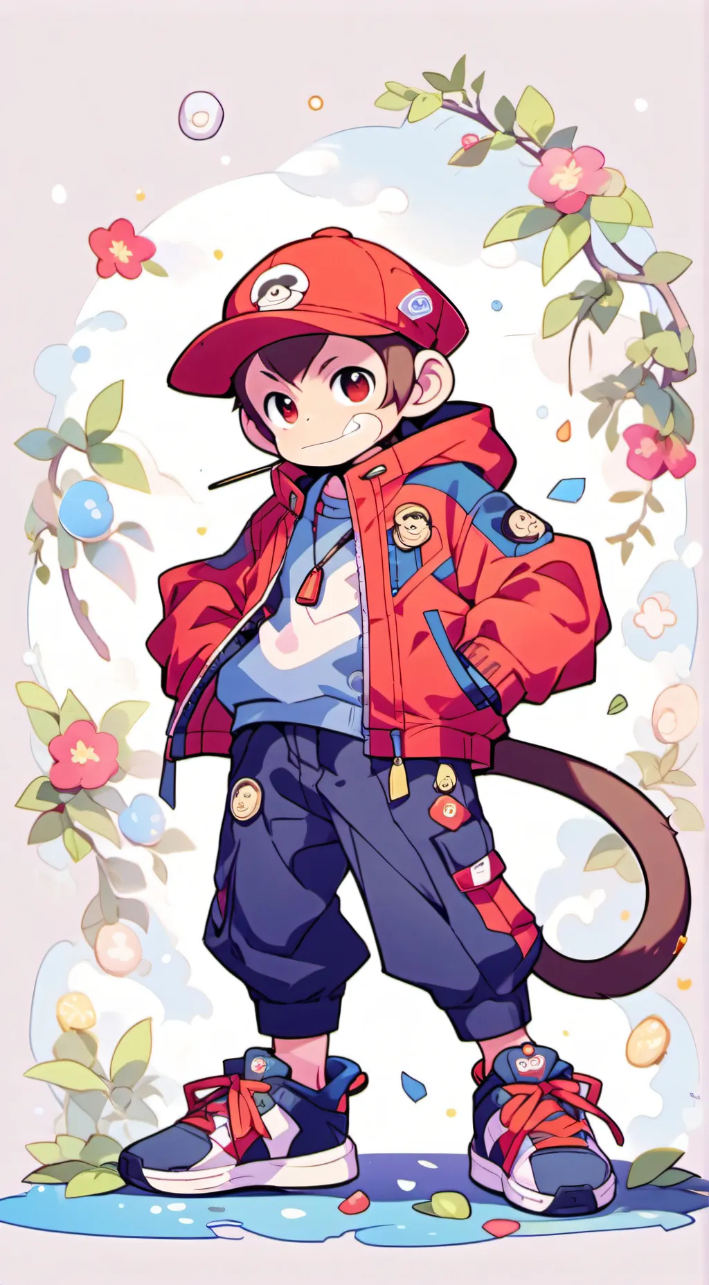 ai character: twiddledinger background