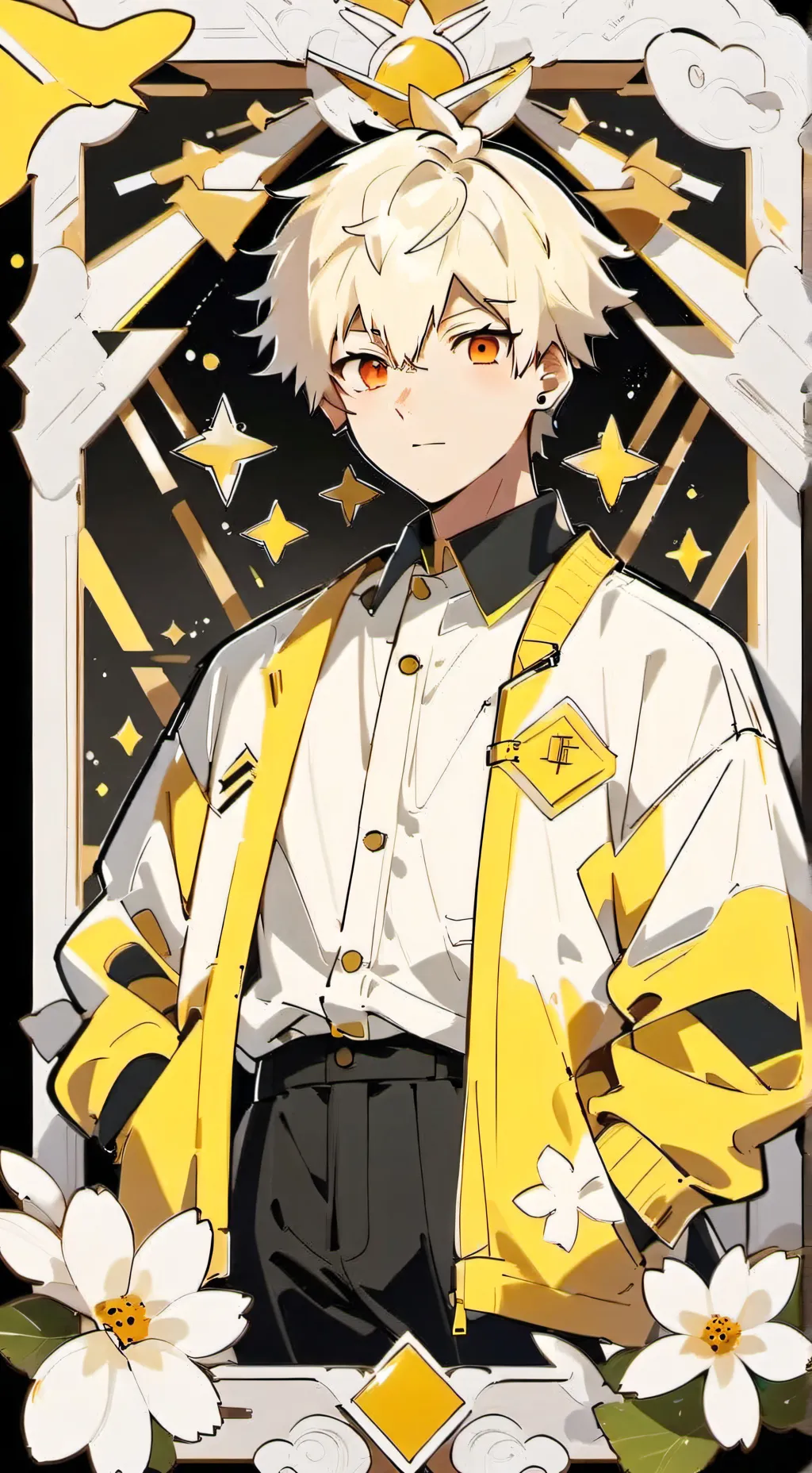 ai character: PONYTAIL  background