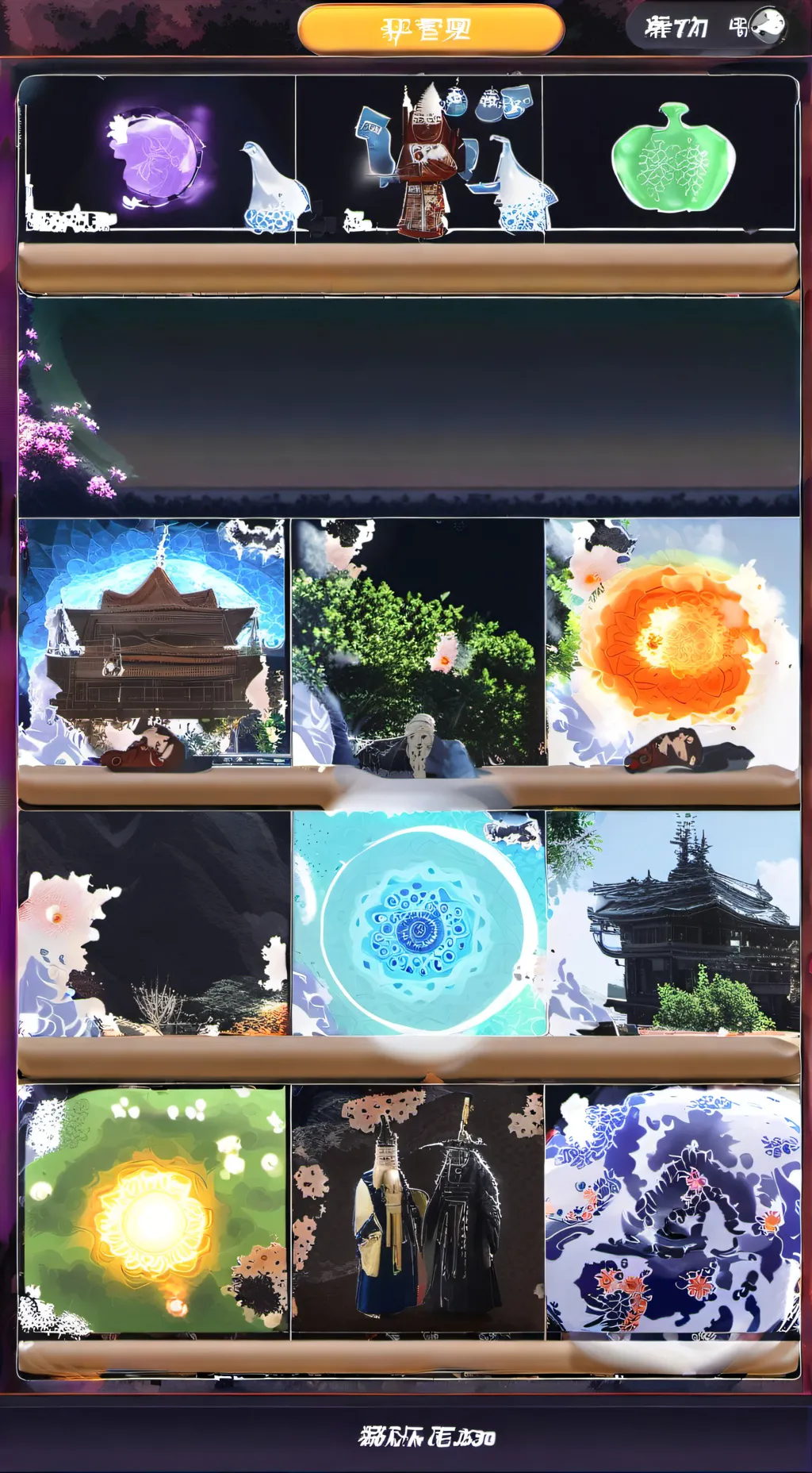 ai character: Hashiras = Animals background