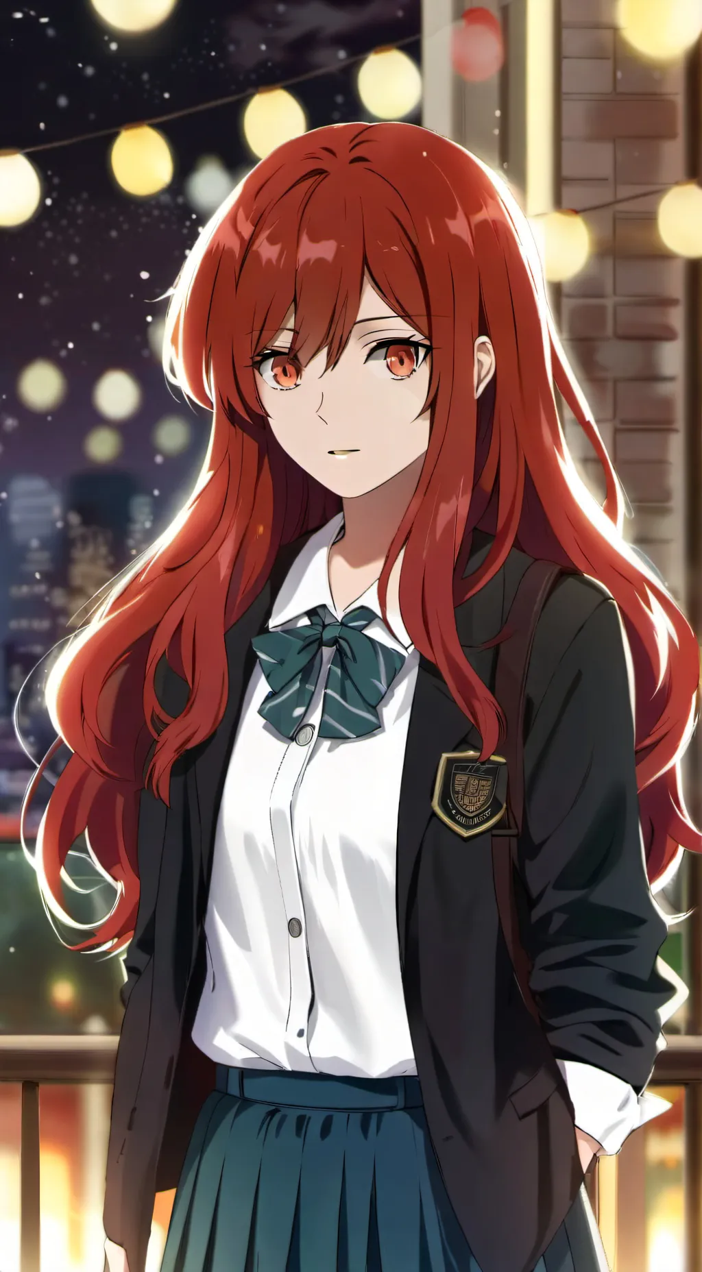 ai character: Viola Redborn background