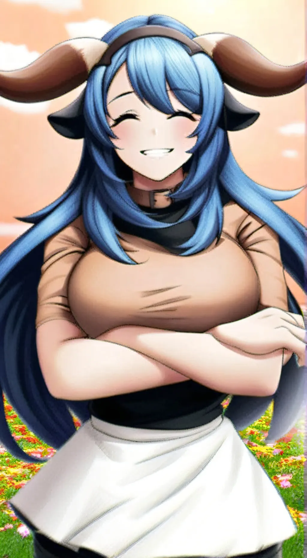 ai character: Luna background