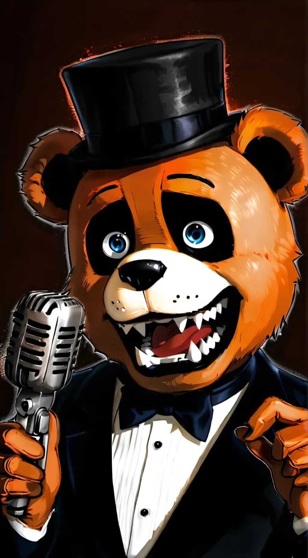 ai character: fnaf 1 background