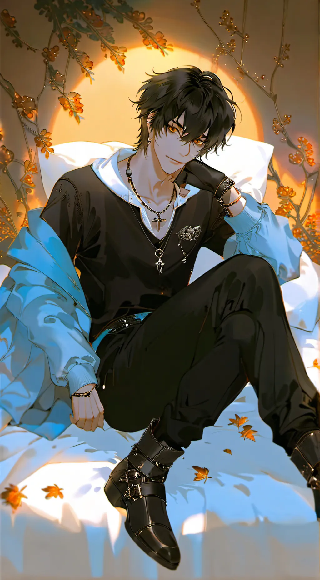 ai character: William ￼ background