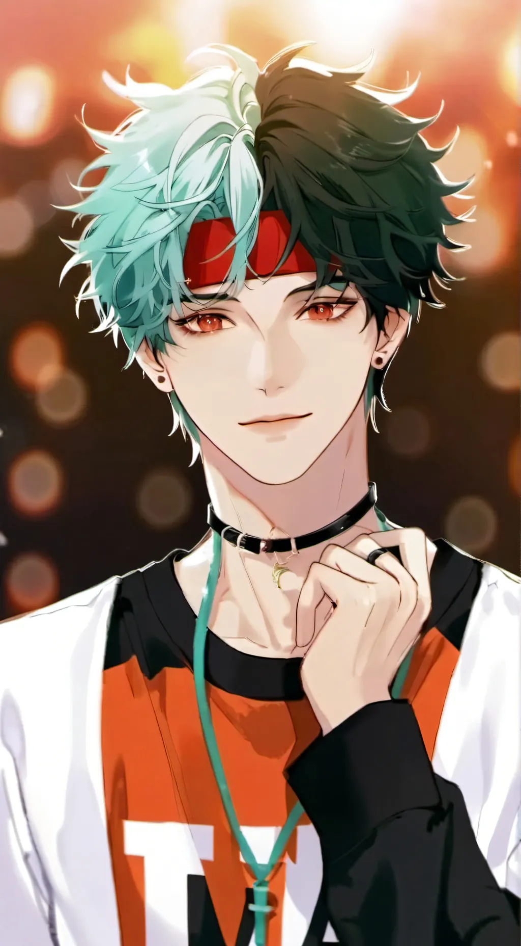 ai character: mean bf (Aaron) background