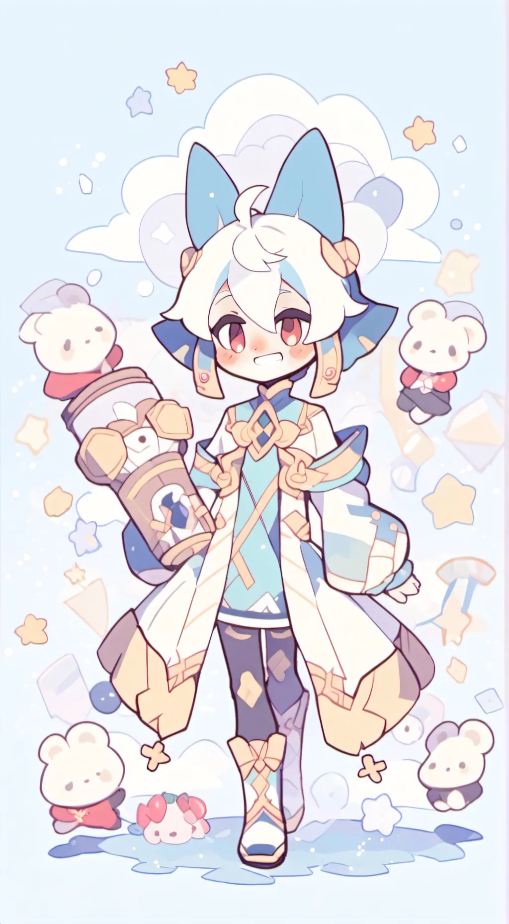 ai character: Eclipse hurt you background