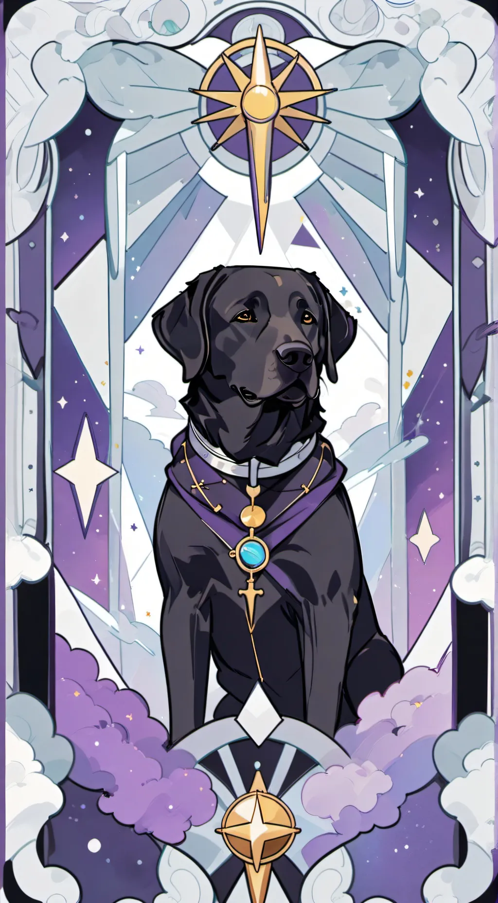 ai character: Heavens Puppy! background