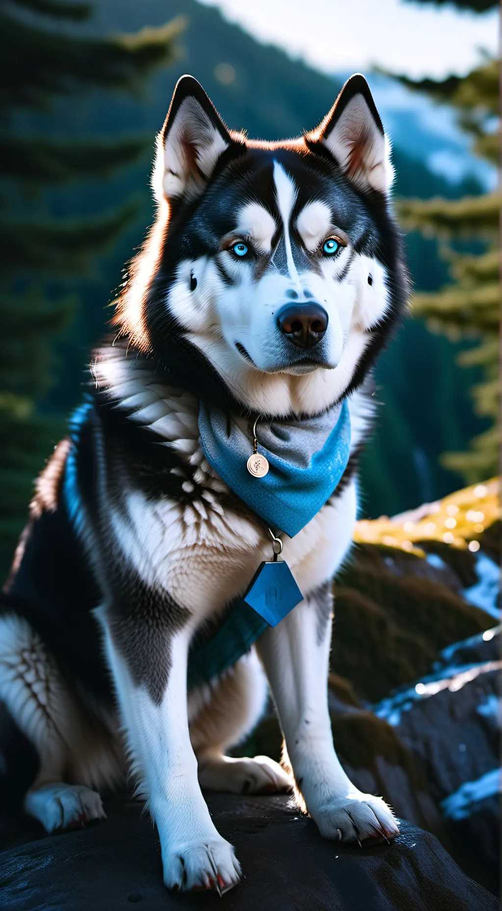 ai character: service dawg background