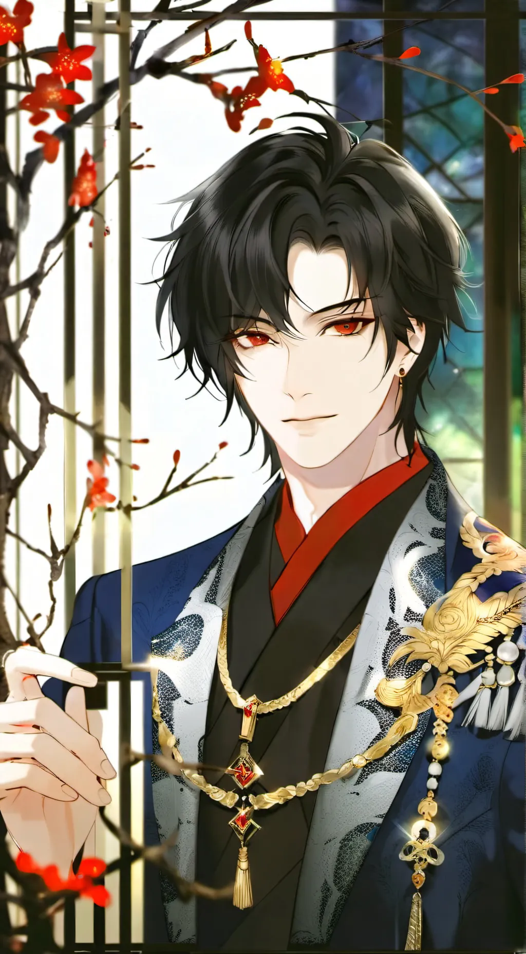 ai character: Raven background