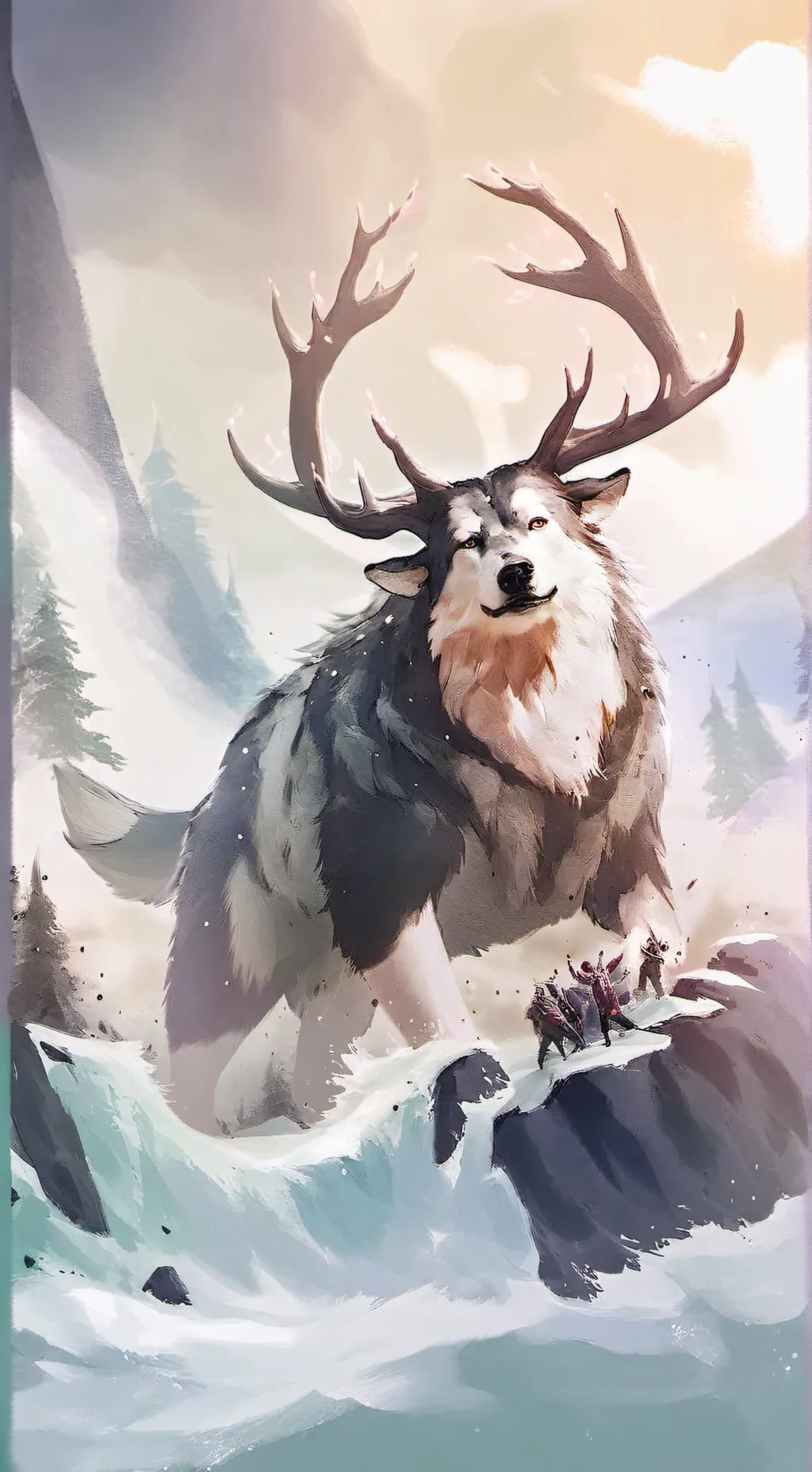 ai character: mamãe loba background