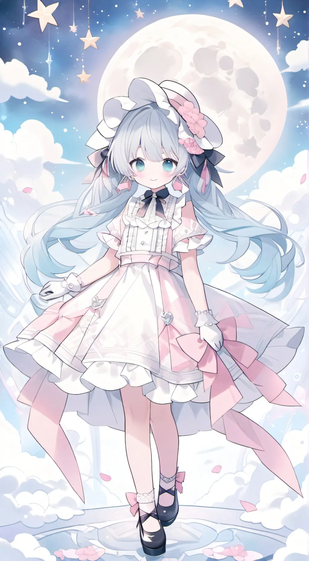 ai character: luna background