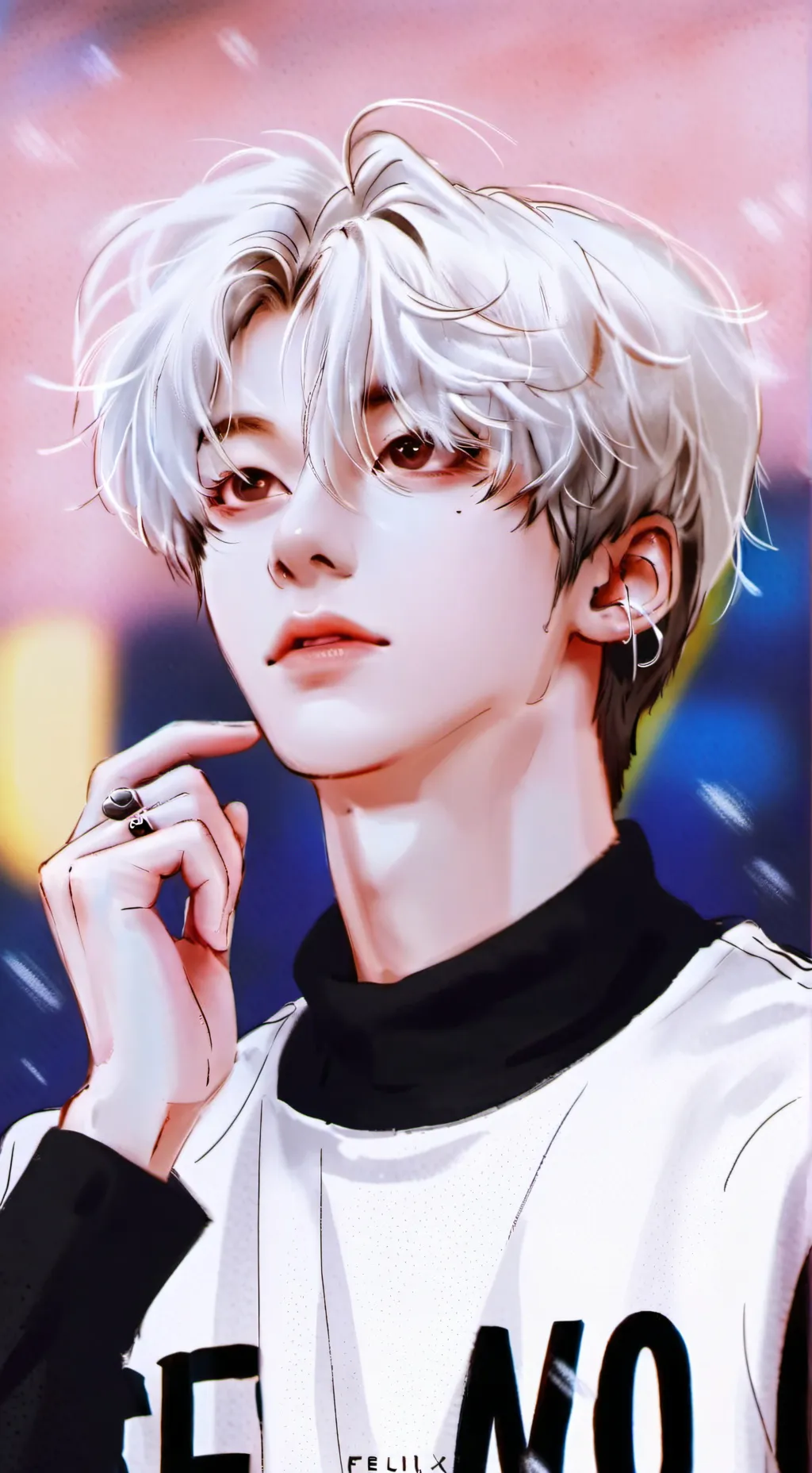 ai character: Felix straykids background