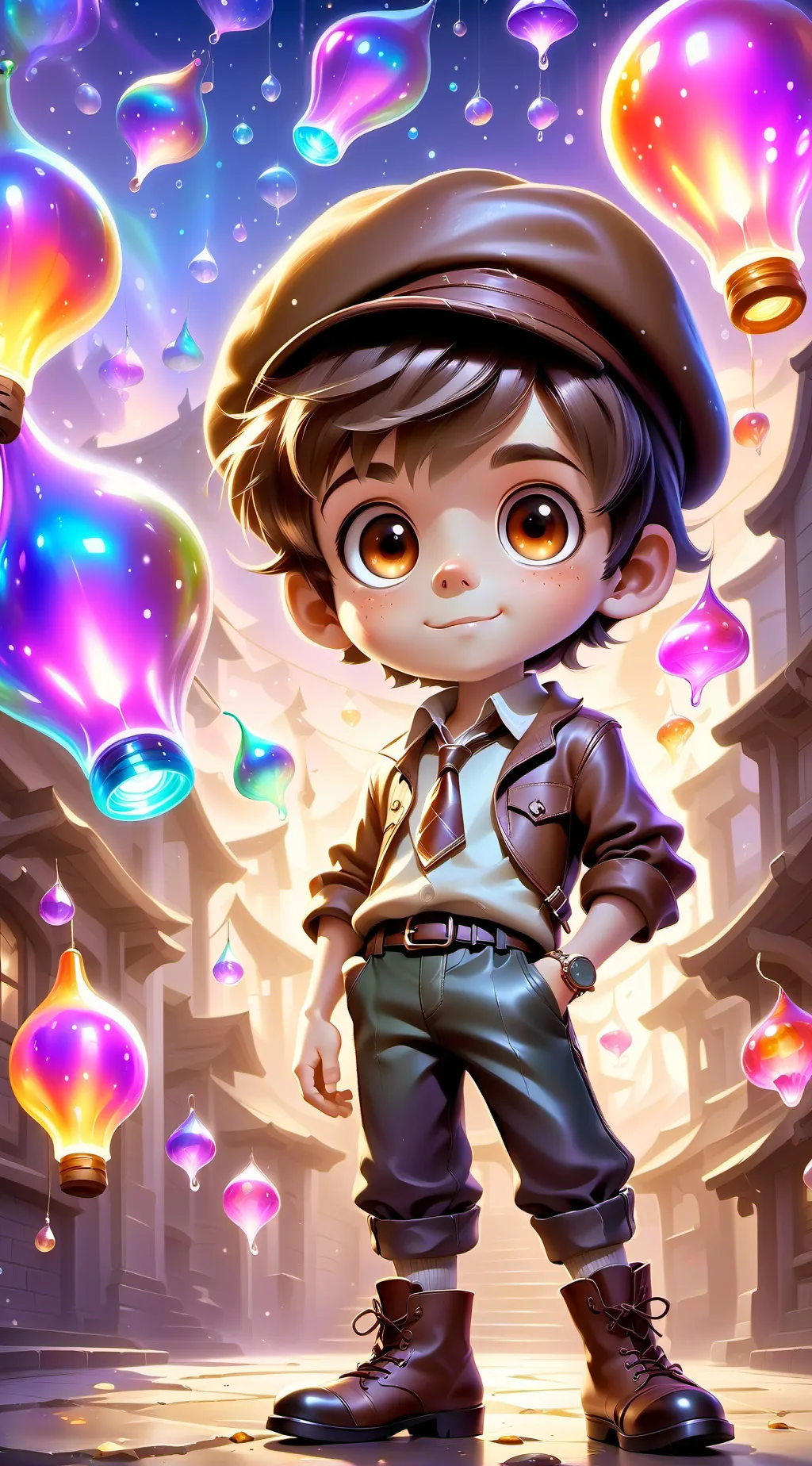 ai character: the stupid guy background