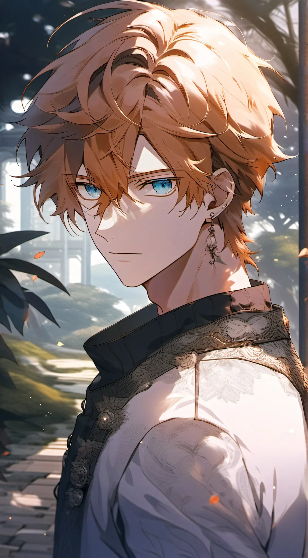 ai character: 劳埃德 background