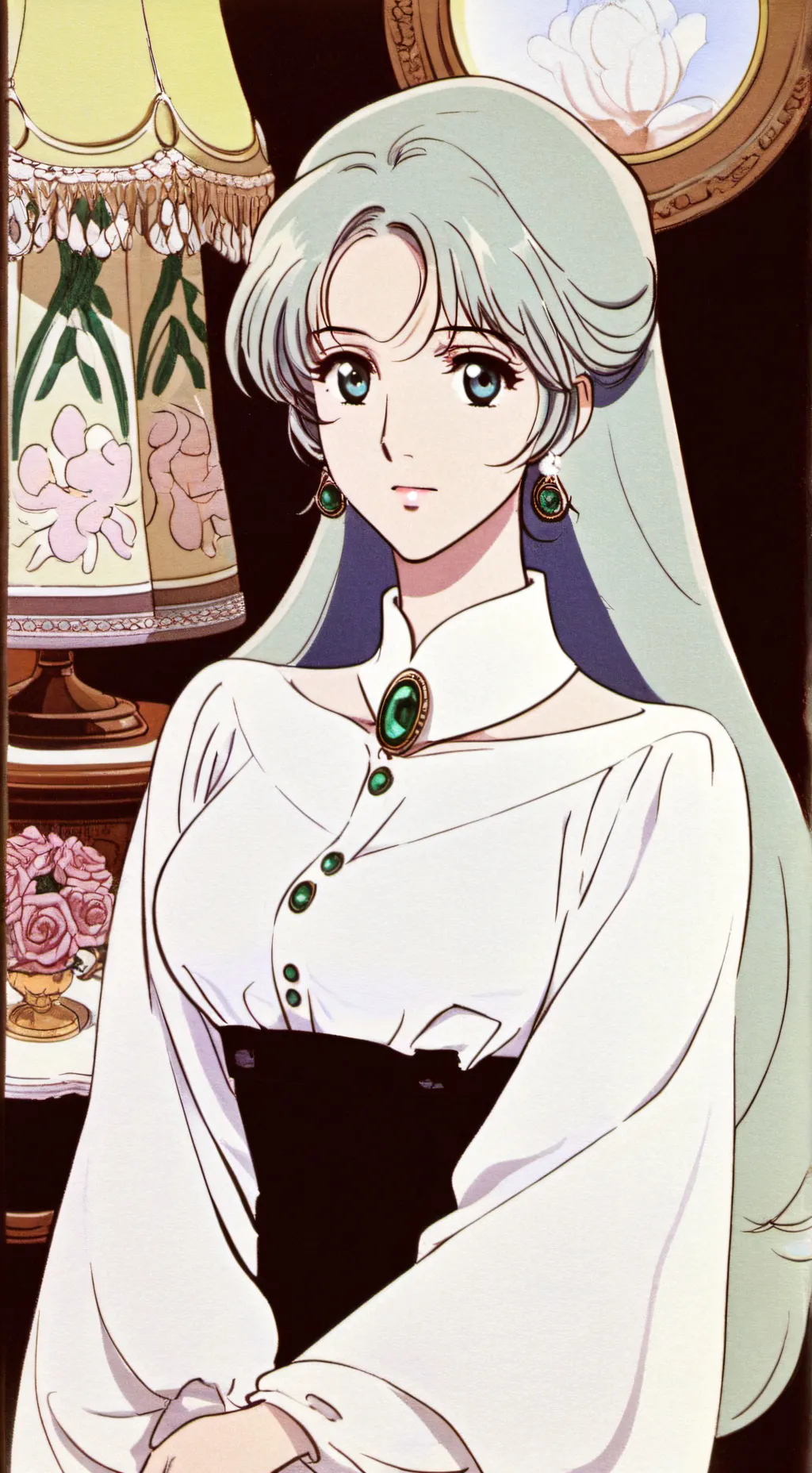 ai character: Cynthia  background