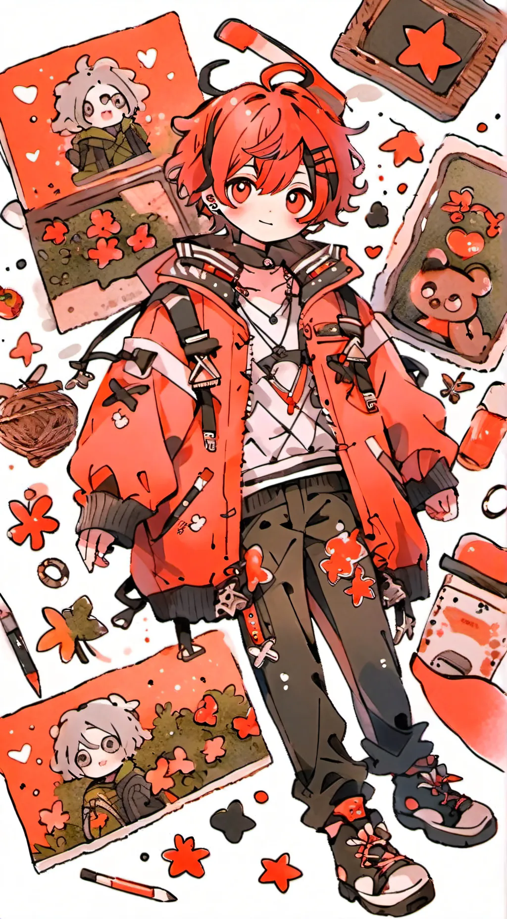 ai character: femboy background