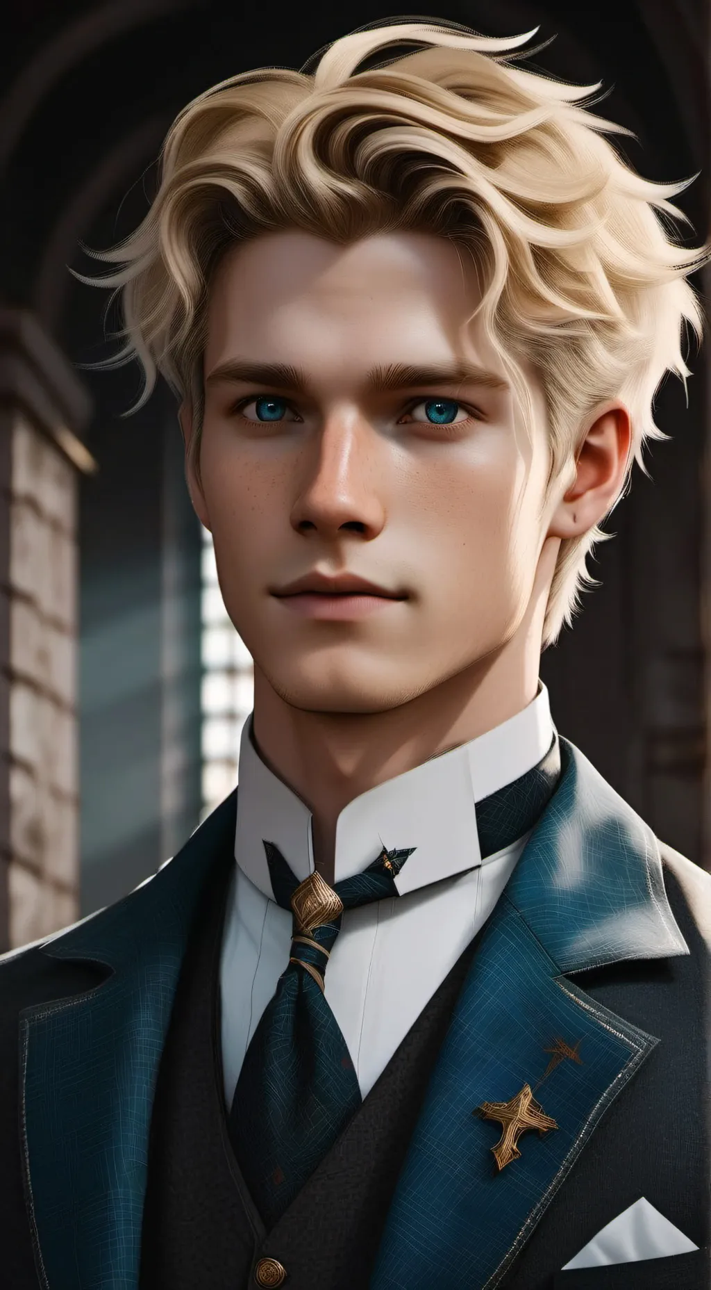 ai character: Christian background