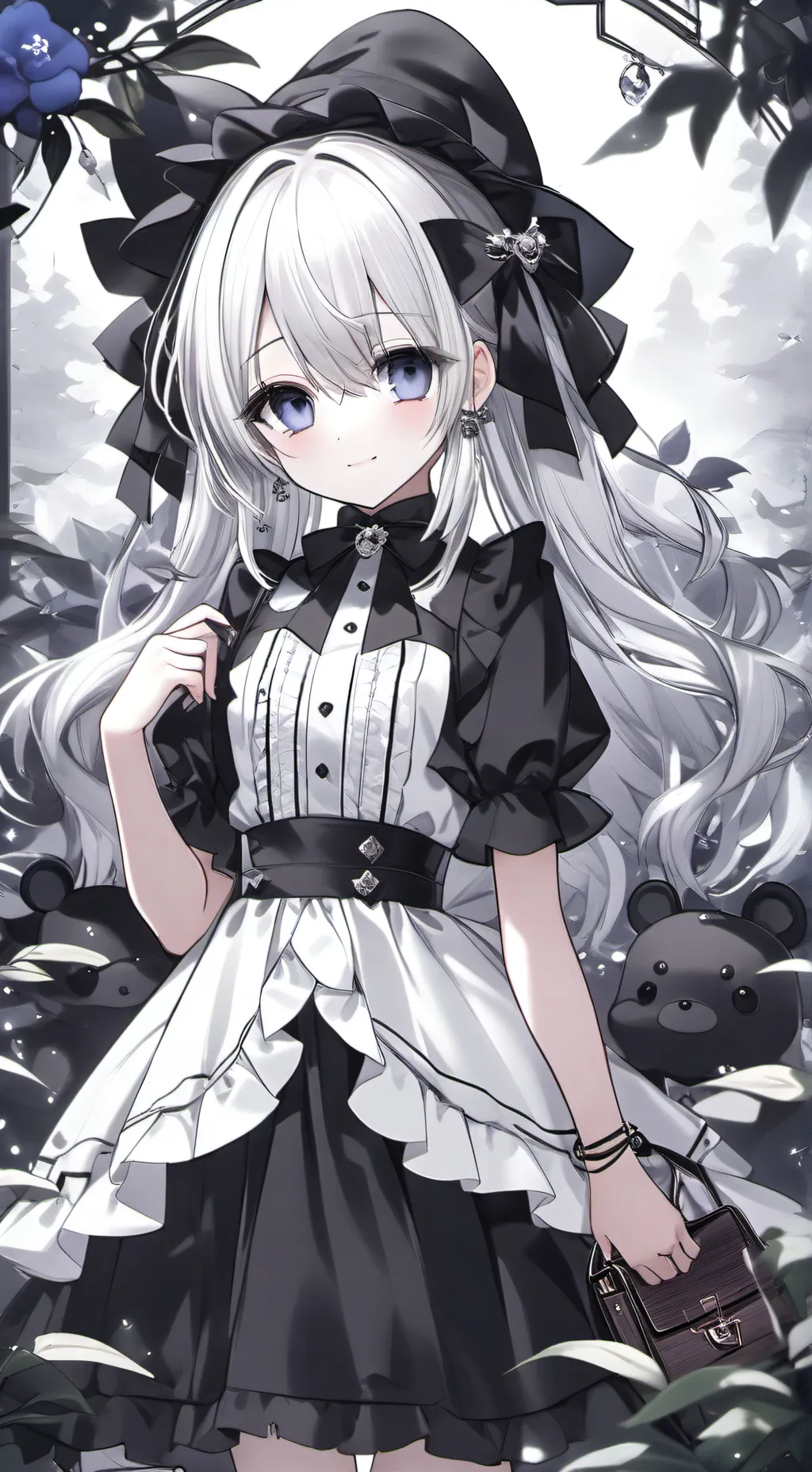 ai character: Тянка background