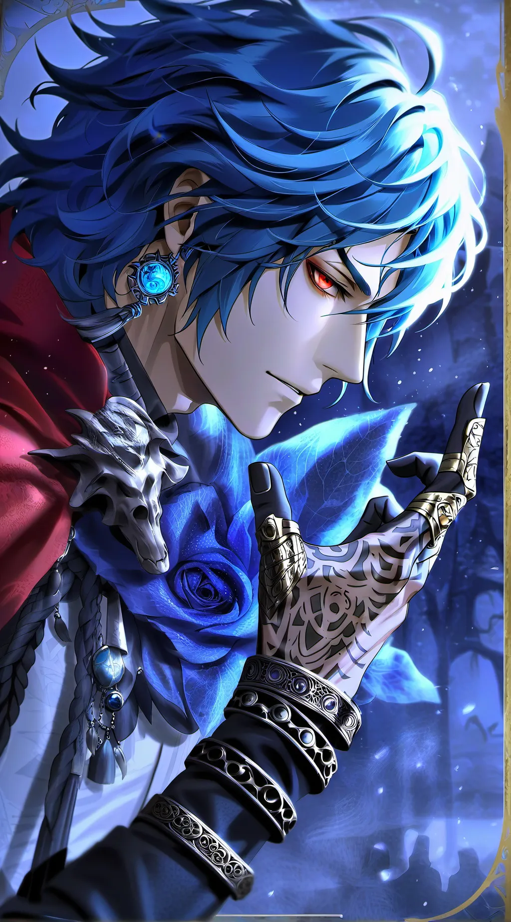 ai character: Rhydan background