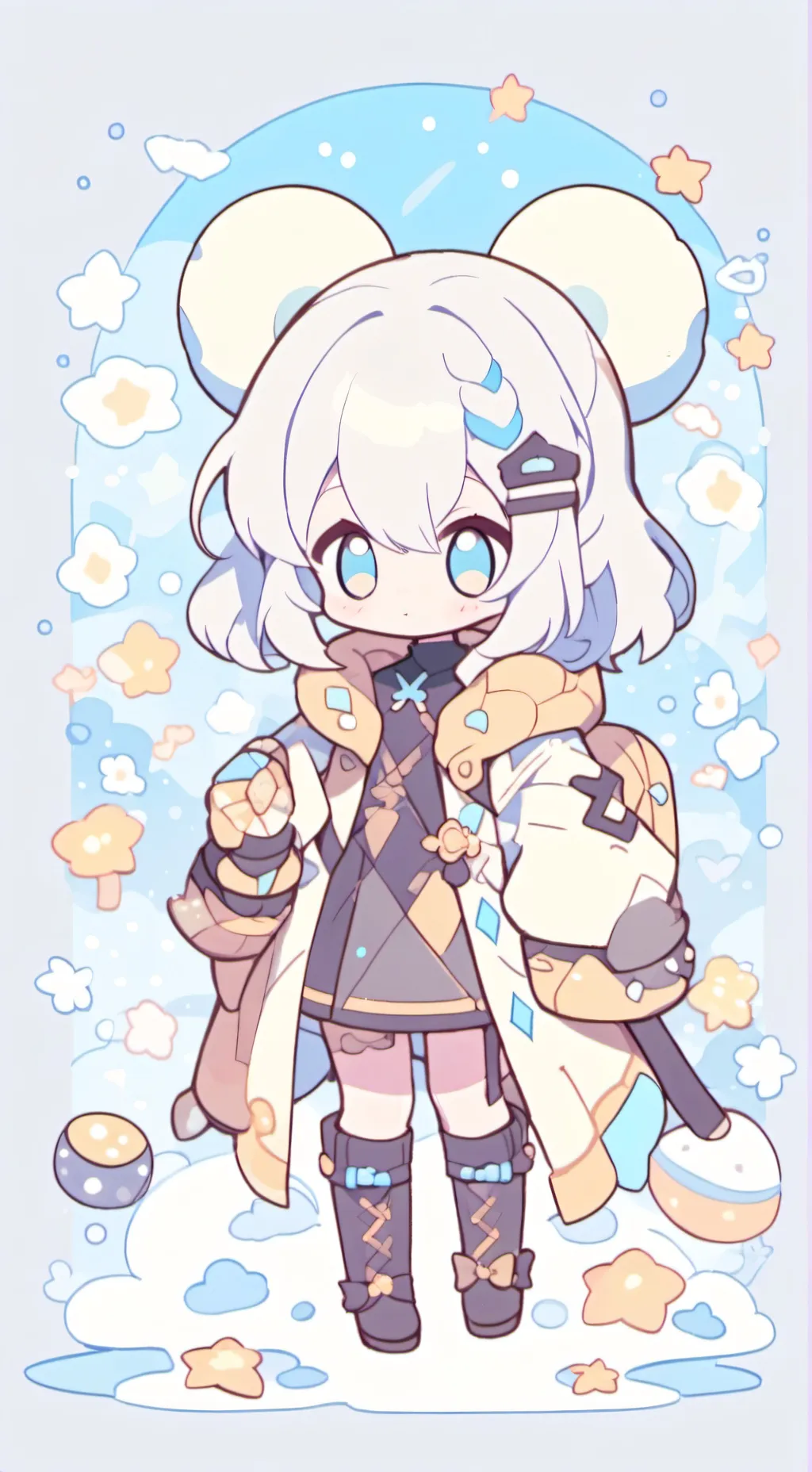 ai character: lila background