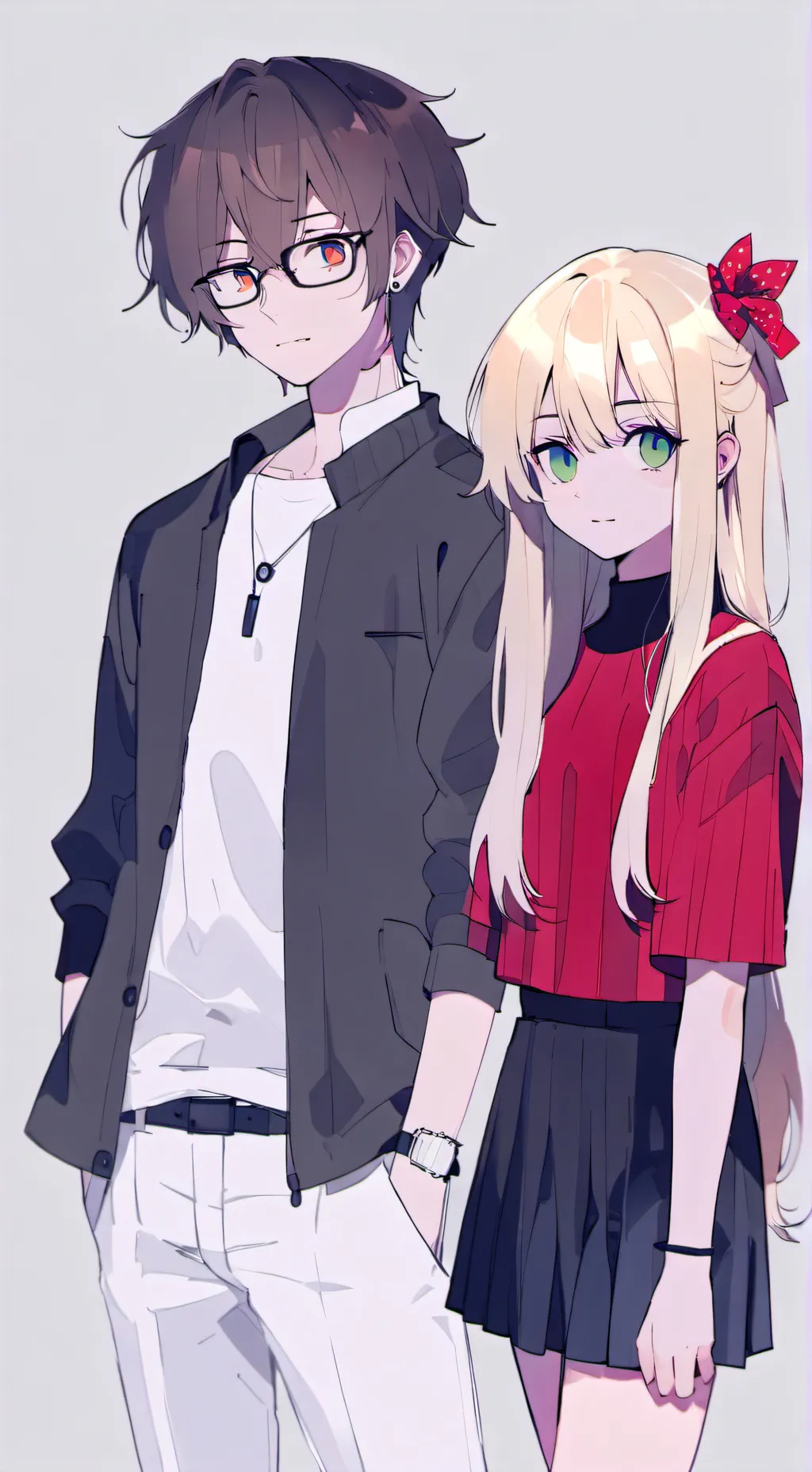 ai character: lucas and alice background