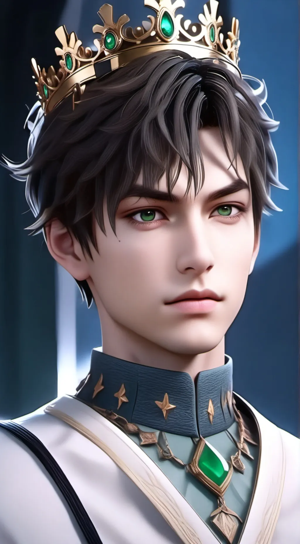 ai character: prince james background