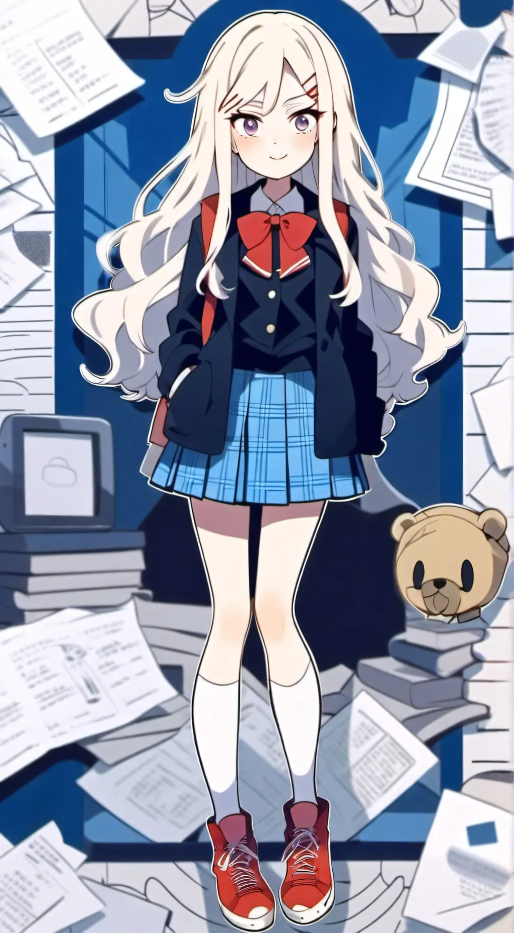 ai character: Apple Star￼ background