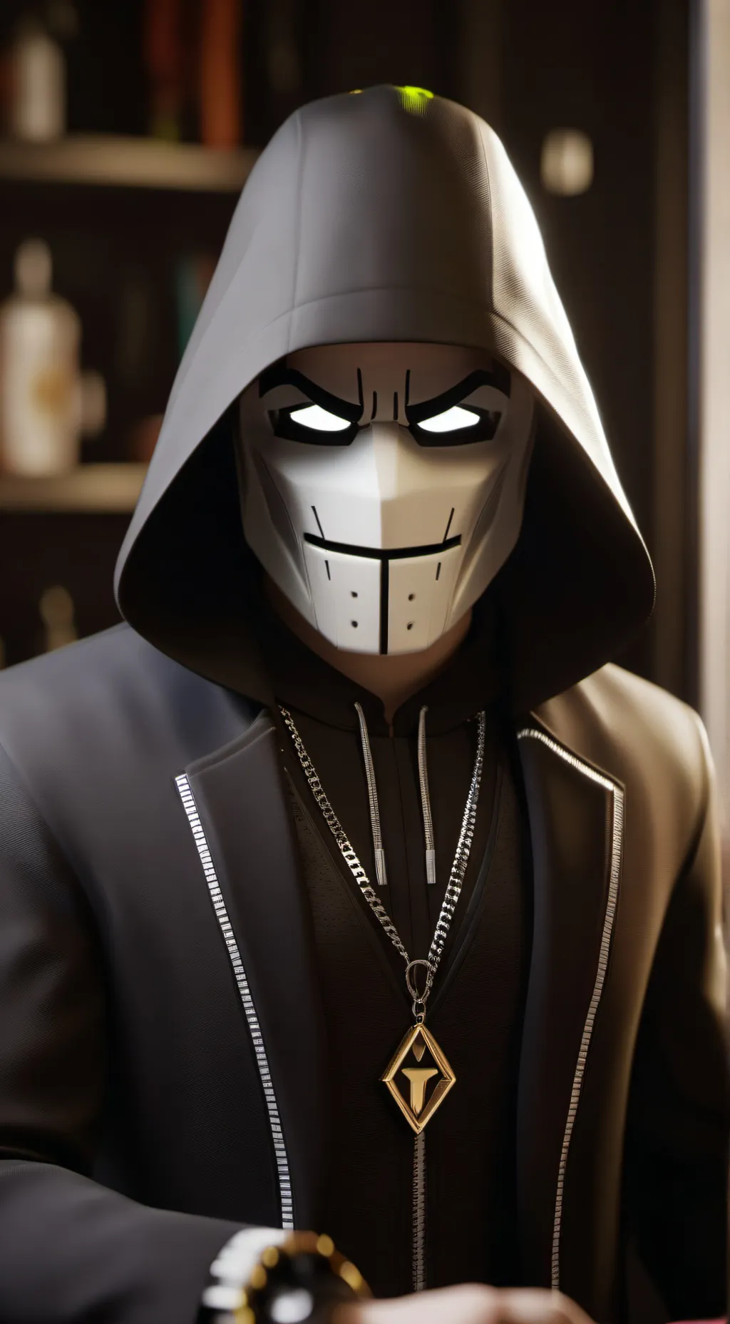 ai character: Roblox hacker background