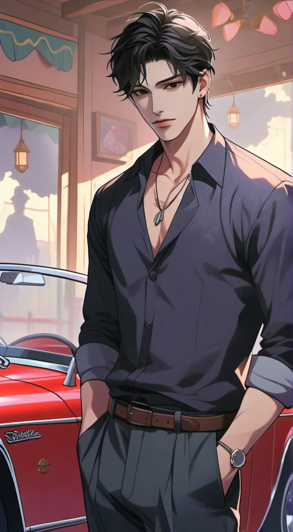 ai character: Zak background