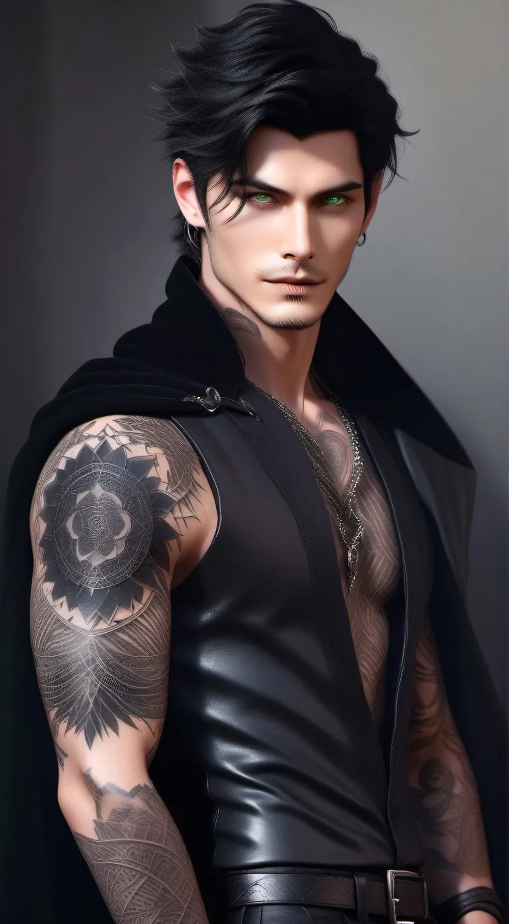 ai character: Ravion The Shadow background