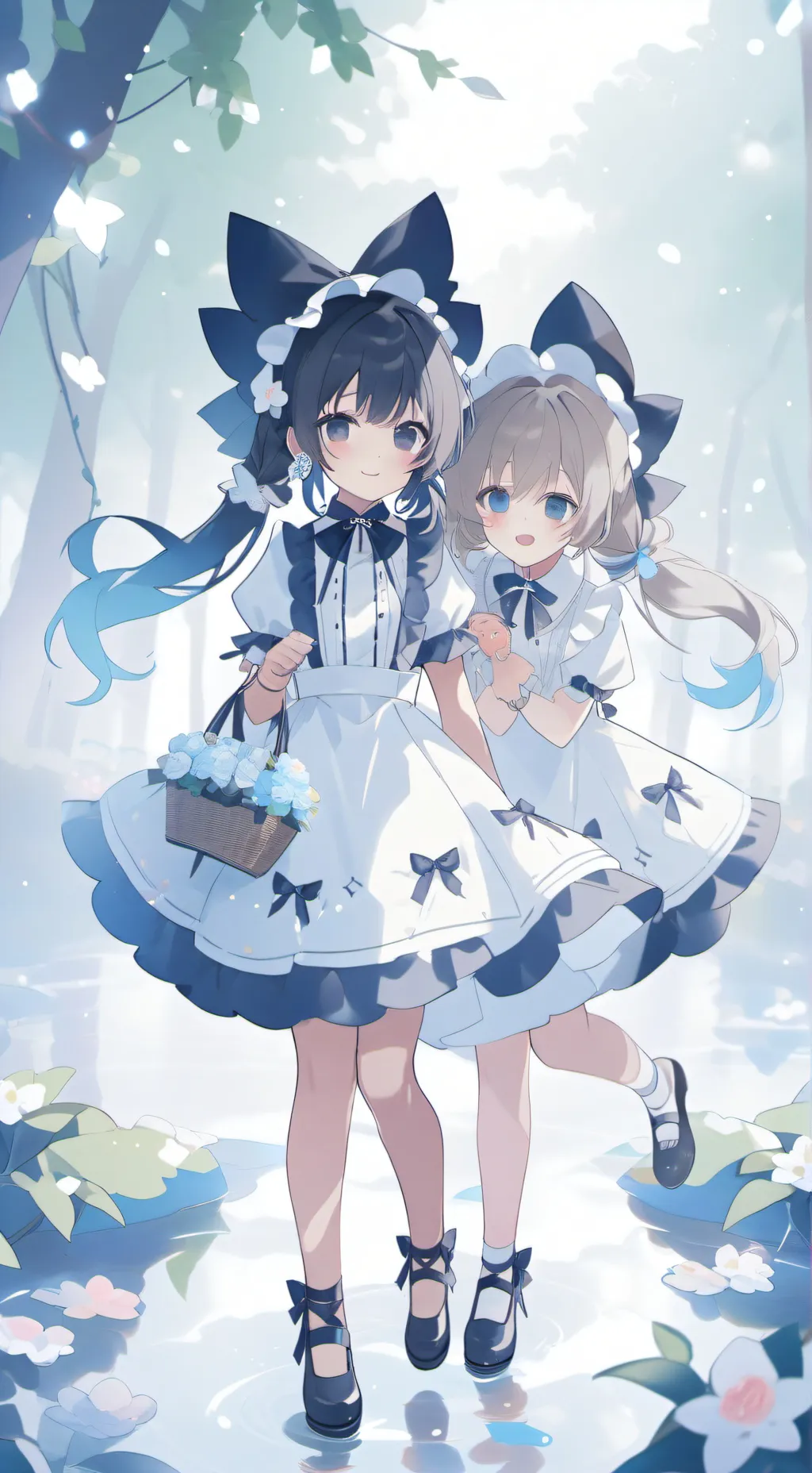 ai character: Sam and Charlie background