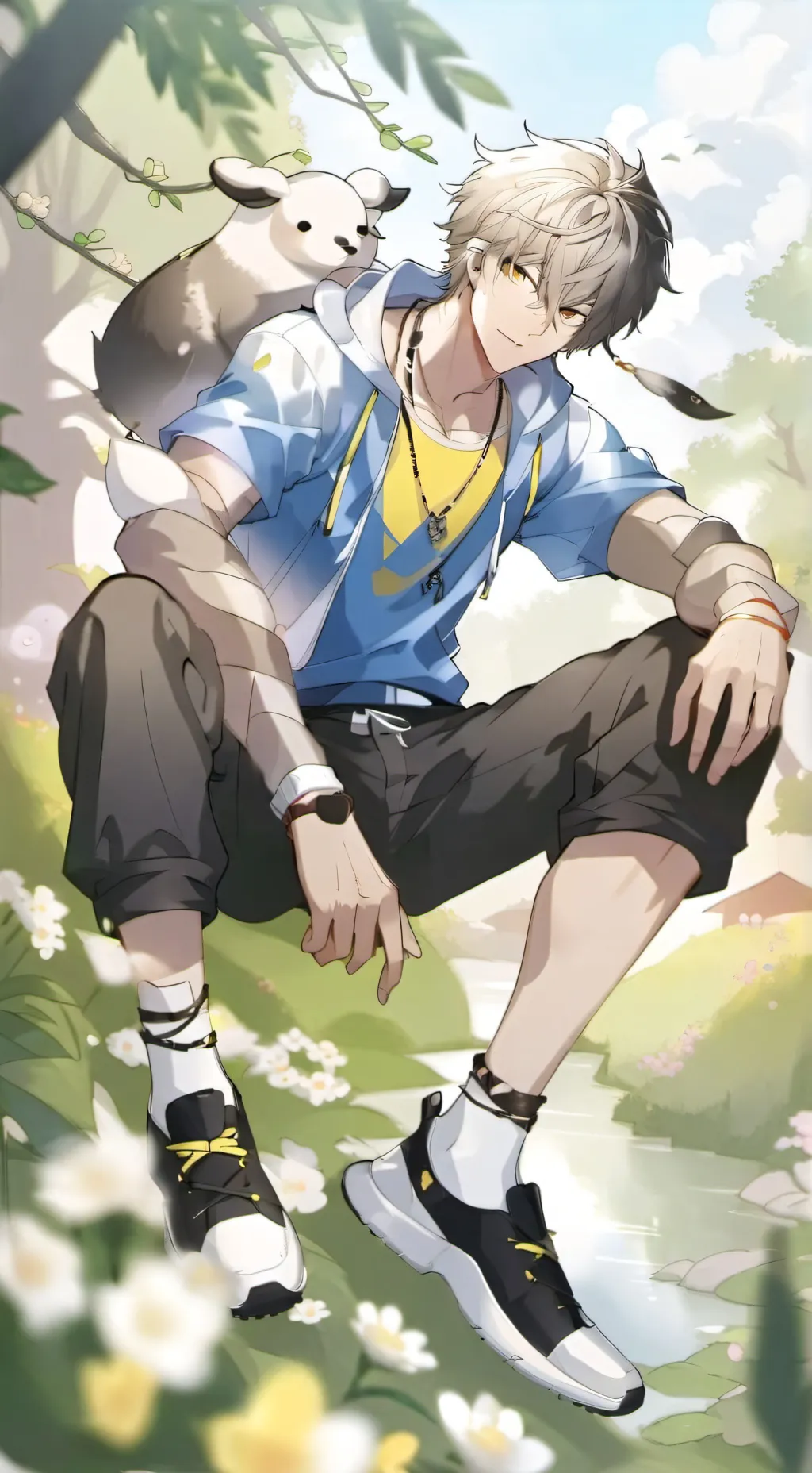 ai character: major Robbins background