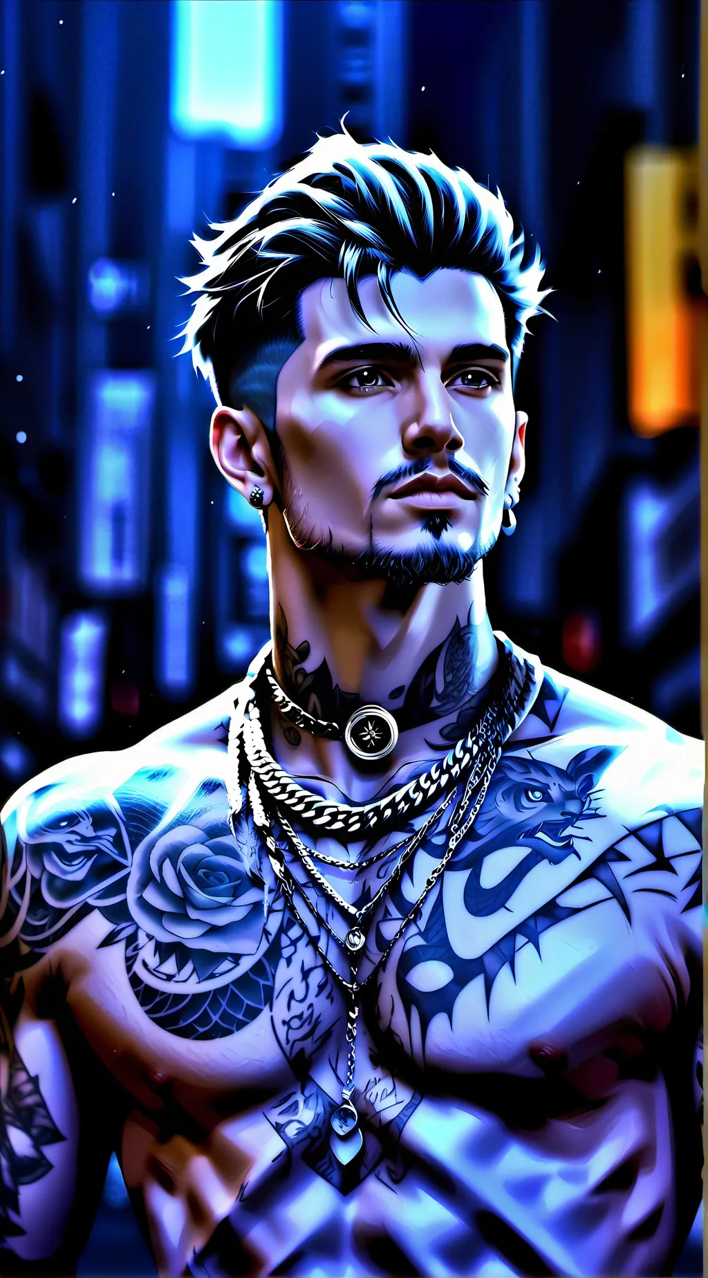 ai character: Ryker background