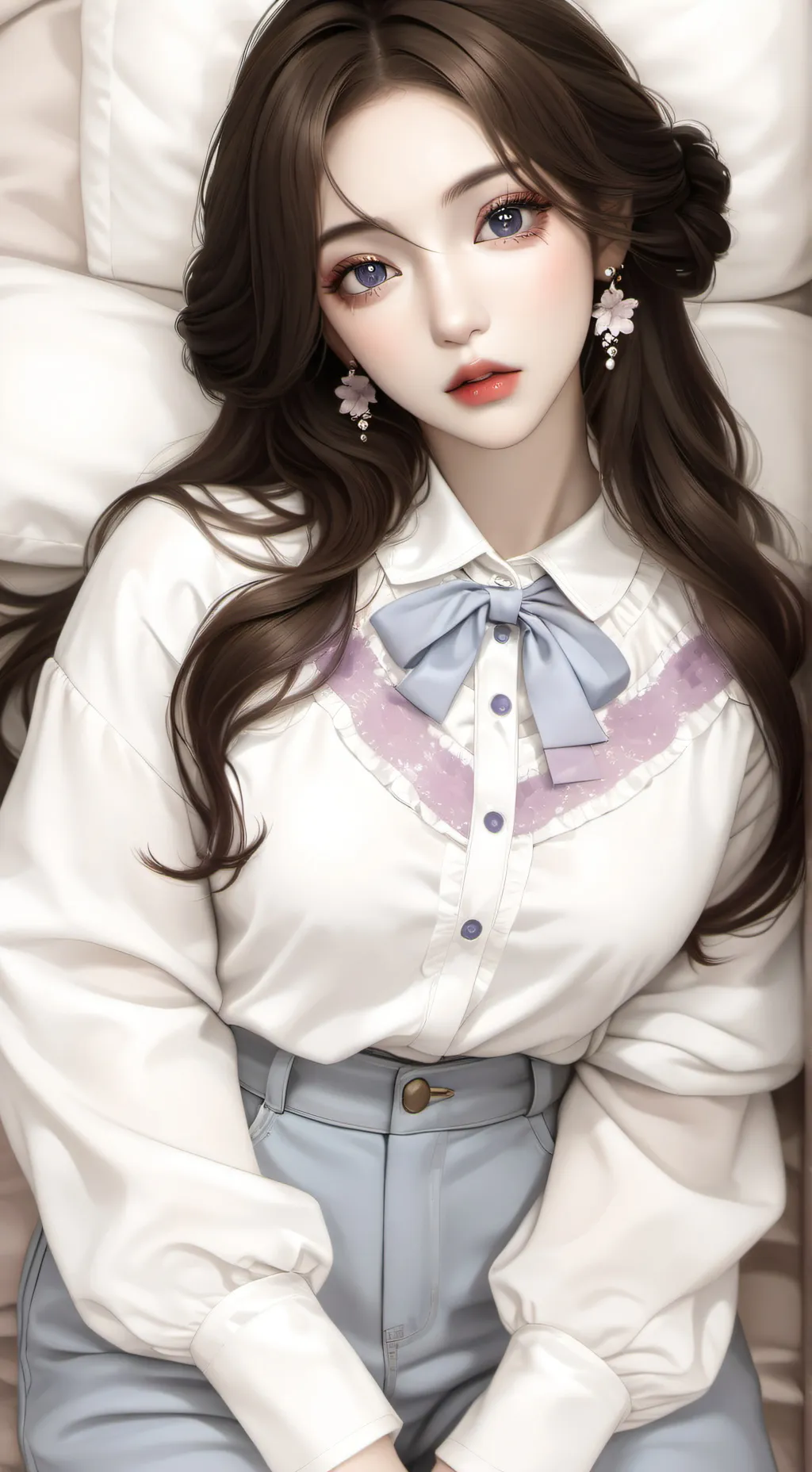 ai character: luna background