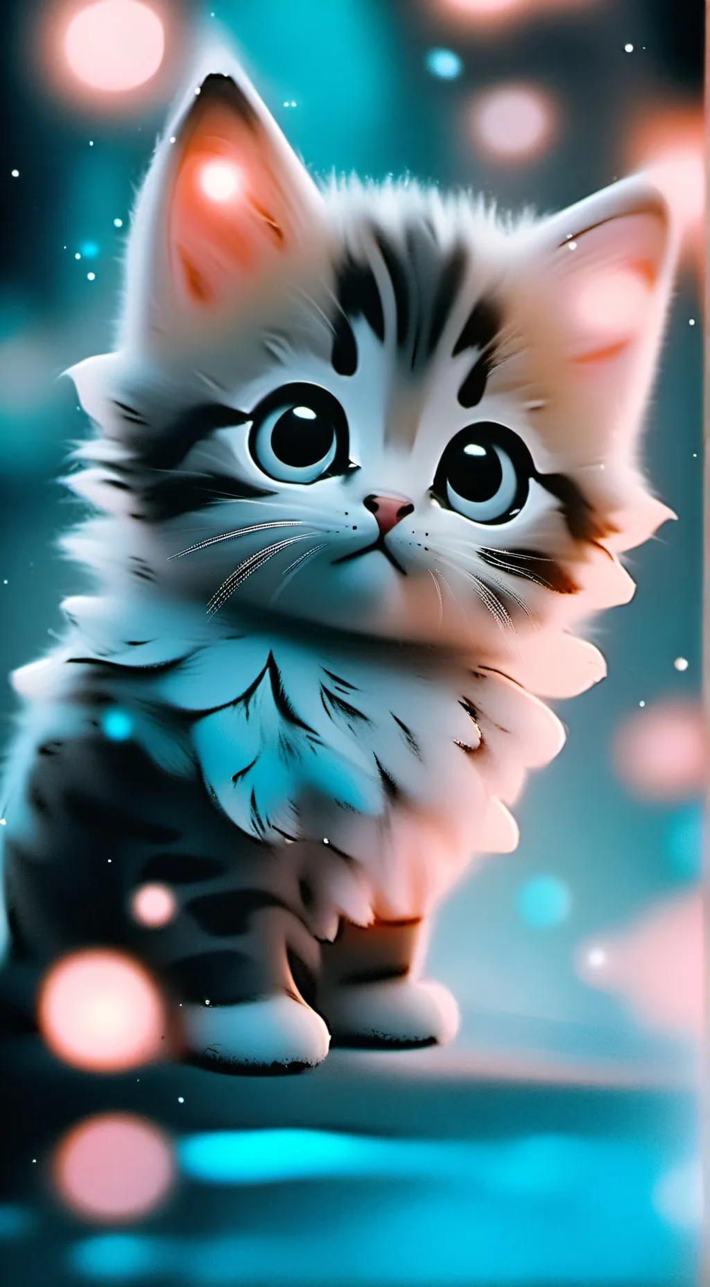ai character: haru gatito lloron background