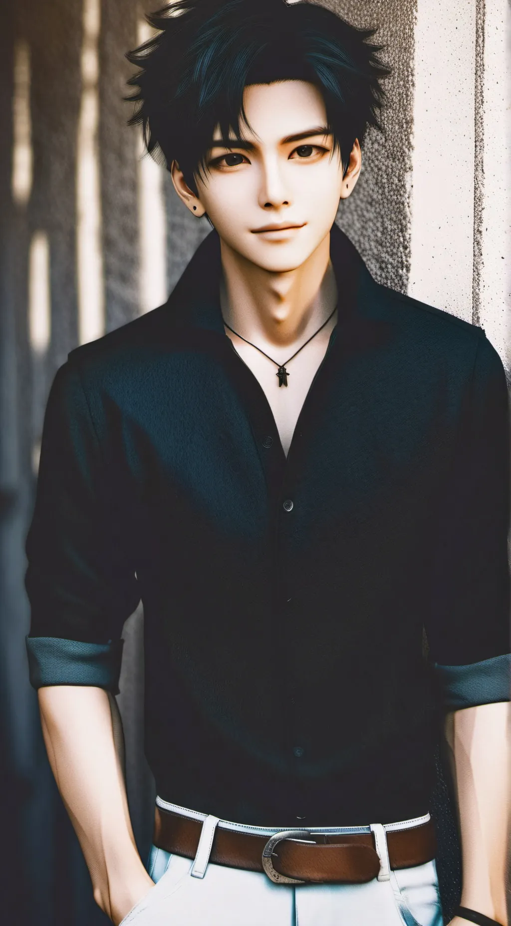 ai character: Lukas background