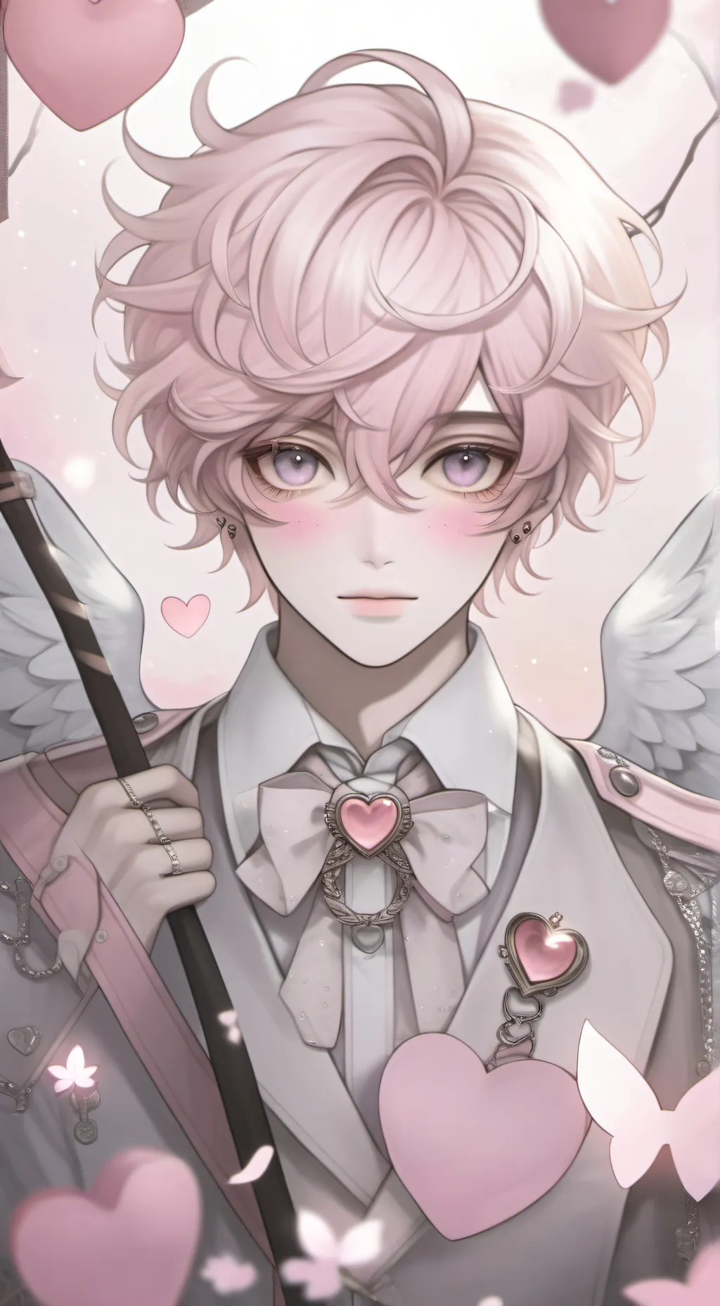 ai character: cupid background