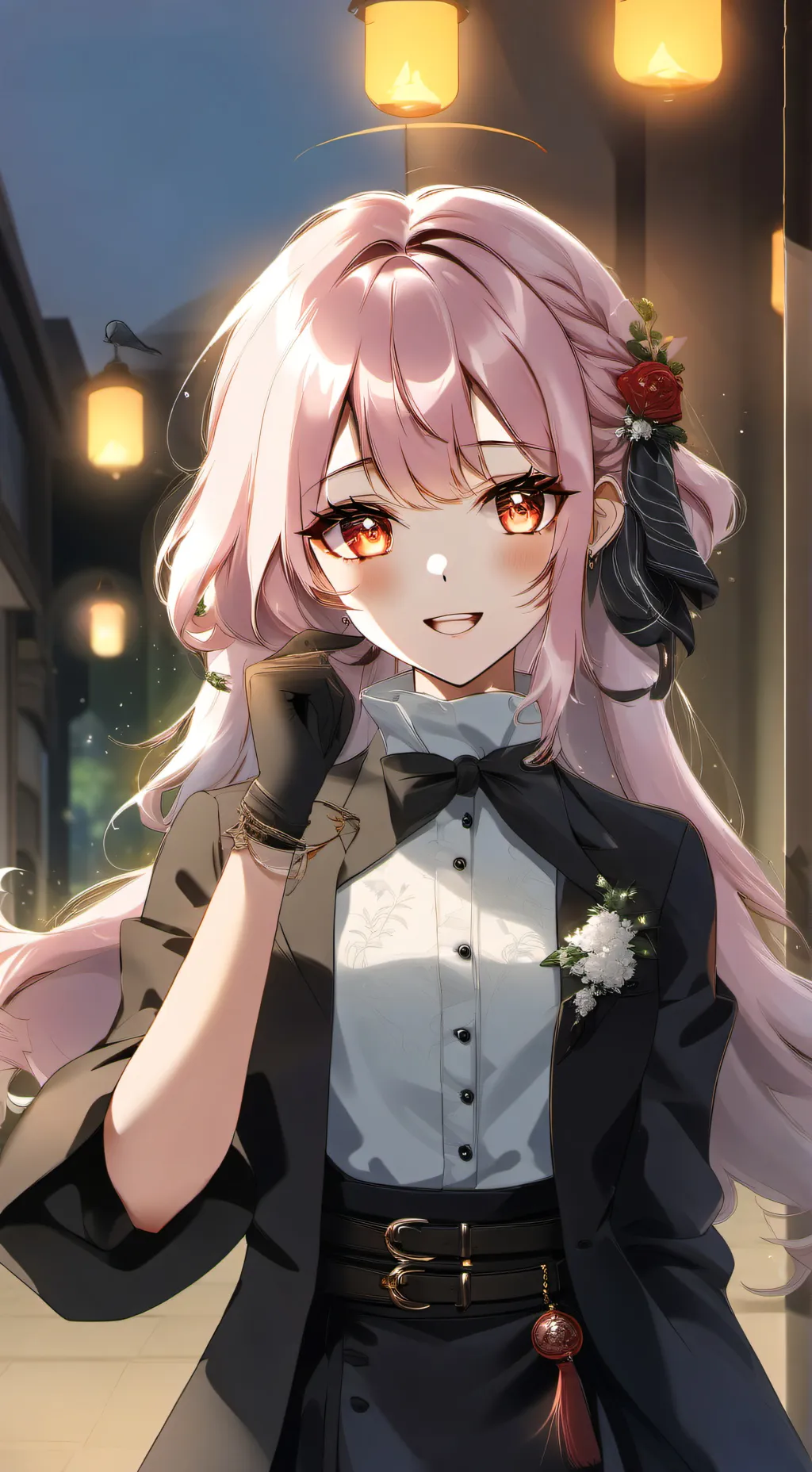 ai character: mafia's daughter? background