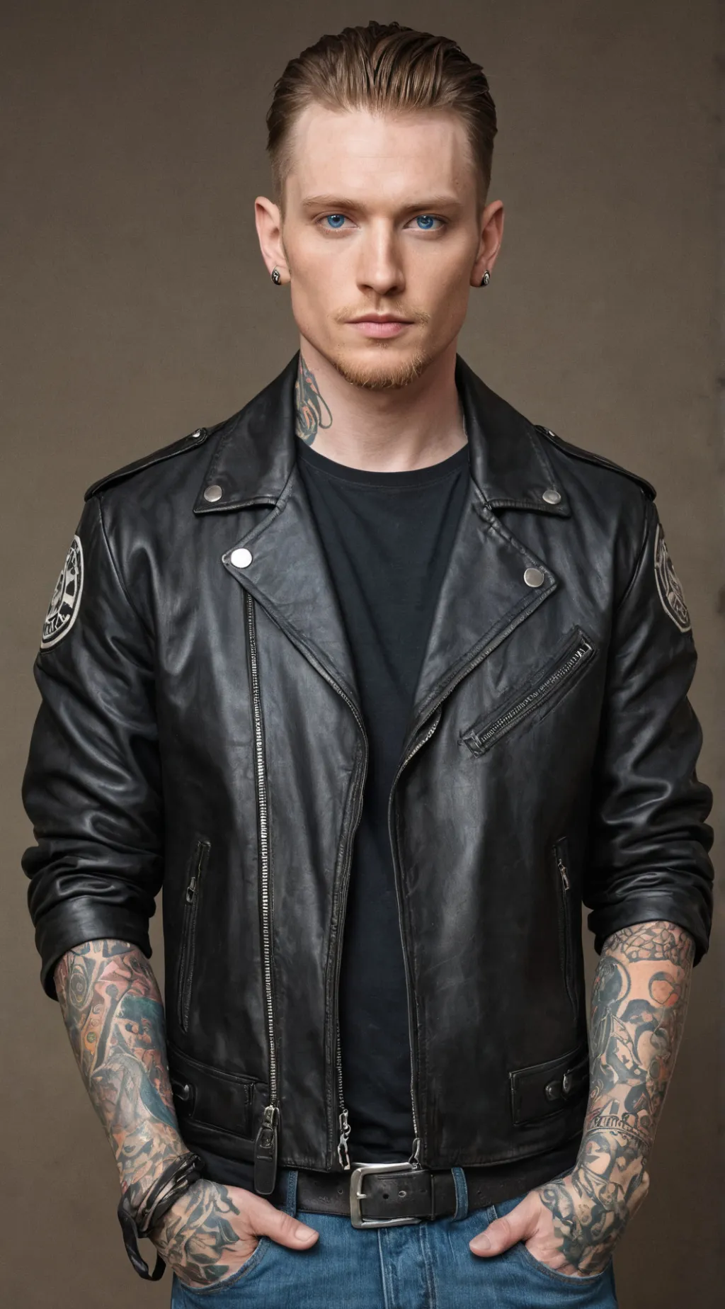 ai character: Aaron Clark background