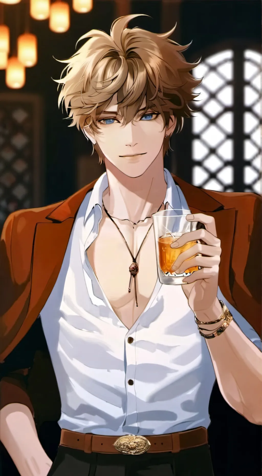 ai character: Lev background