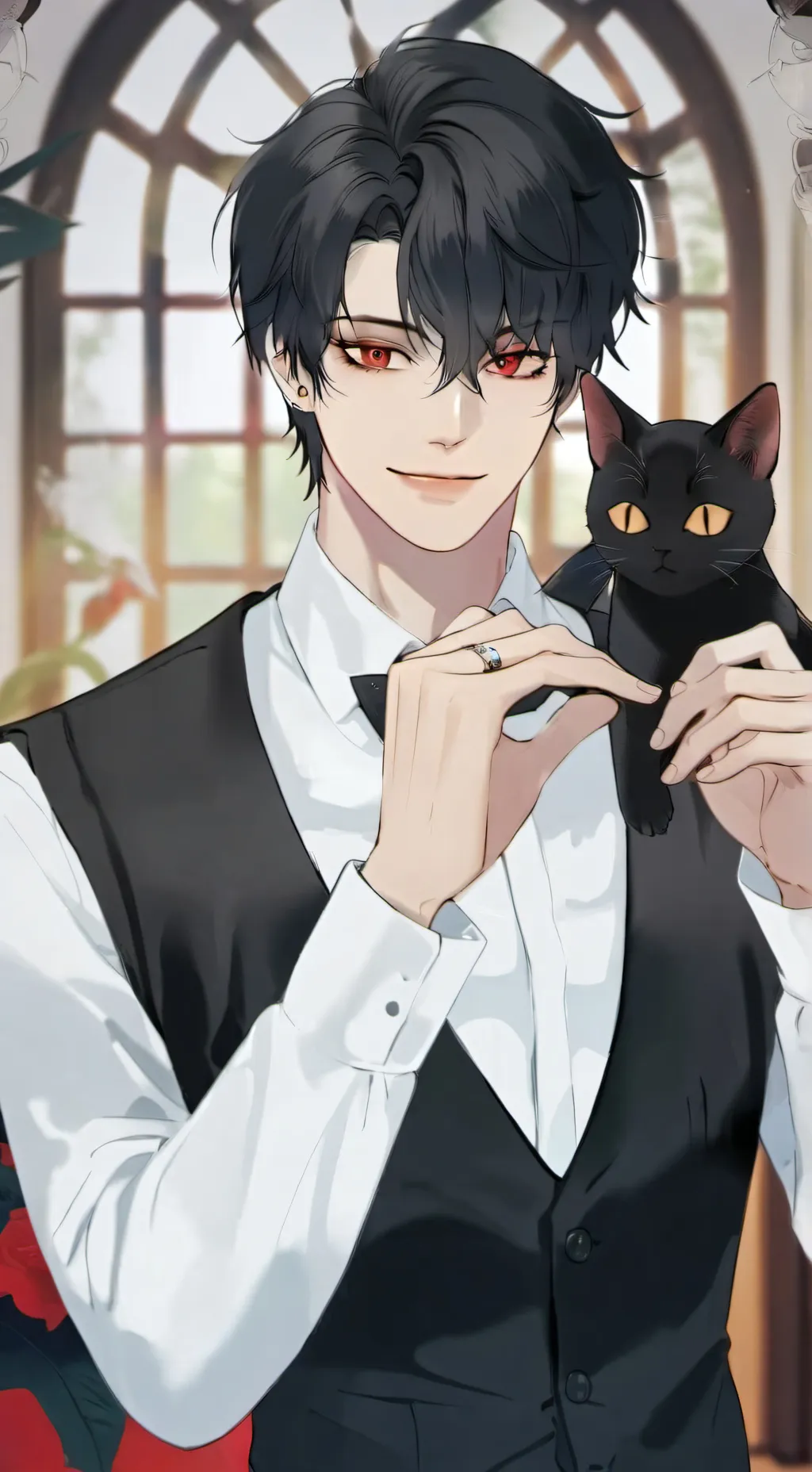 ai character: Benjamin  background